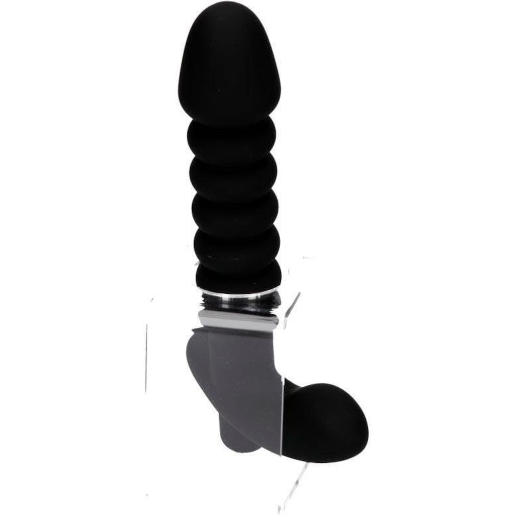 BLACK VELVETS Analdildo »BV Vibr. Plug Medium«, mit Vibro-Ei