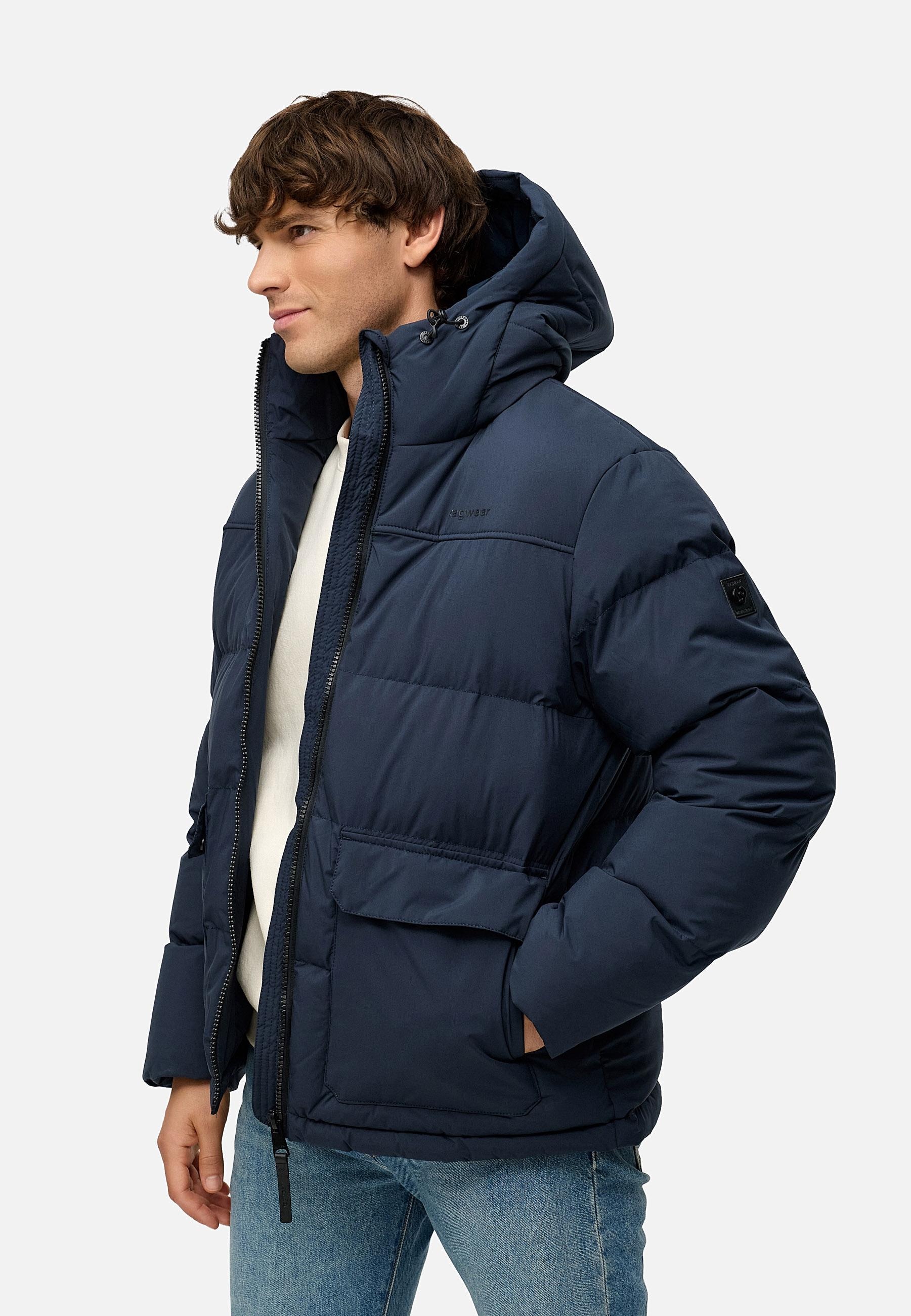 Ragwear Steppjacke »Walinor YOUMODO« mit Kapuze Gesteppte Winterjacke mit verstellbarer Kapuze
