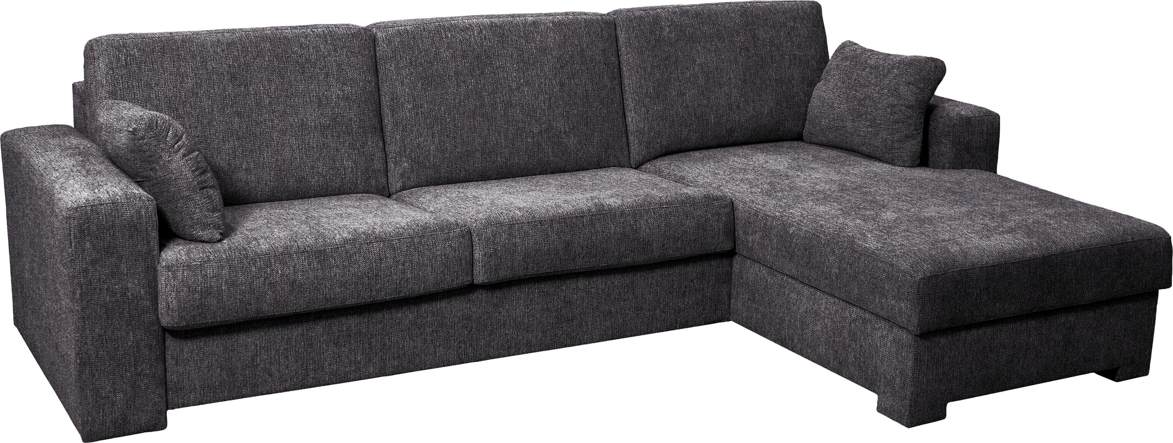 Home affaire Ecksofa Roma "L" Dauerschlaffunktion, mit Unterfederung, Matratzenhöhe 14cm, Liegemaße ca 163x198 cm, L-Form