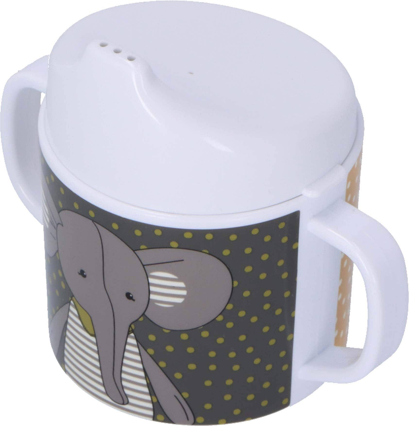 Sterntaler® Kinderbecher »Henkeltasse Elefant Eddy und Hase Happy«