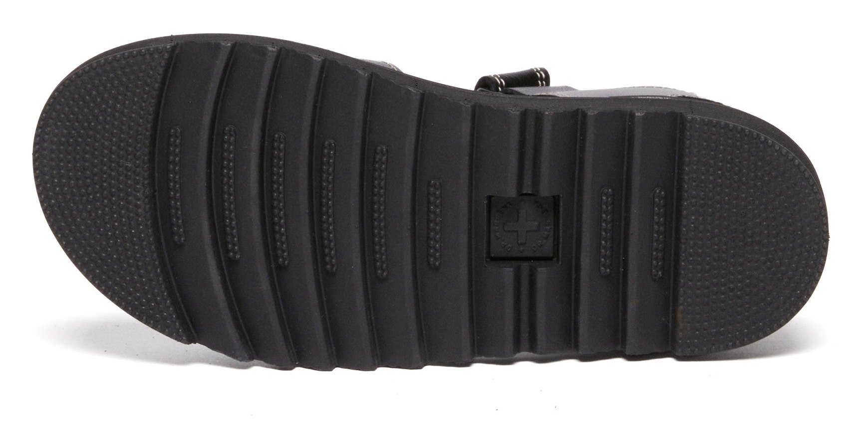 DR. MARTENS Plateausandale »Marlowe Kinder«, Plateausandale, Sommerschuh mit Herzchen Applikation