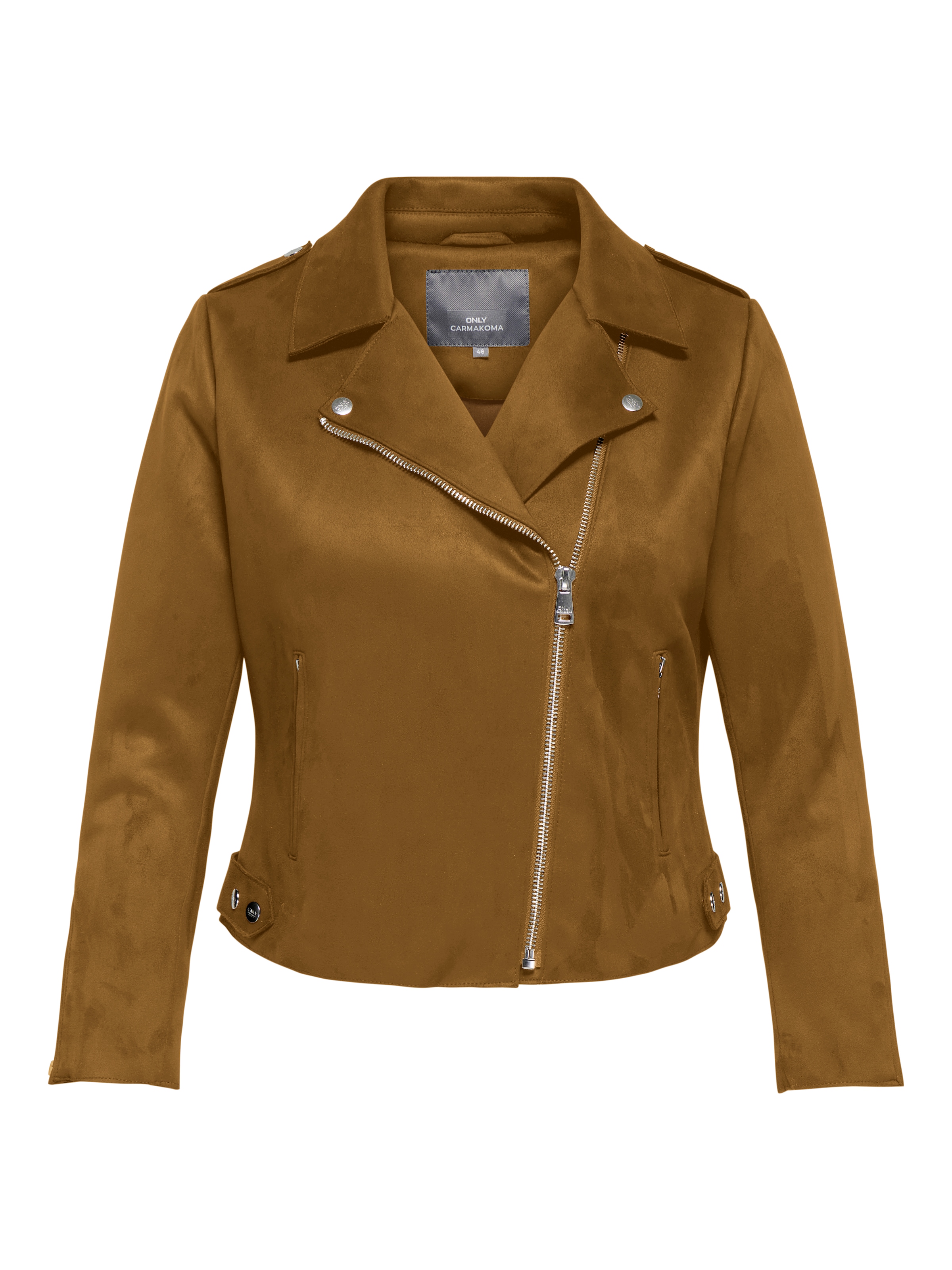 ONLY CARMAKOMA Bikerjacke "CARSHERRY NEW LIFE BONDED BIKER OTW" günstig online kaufen