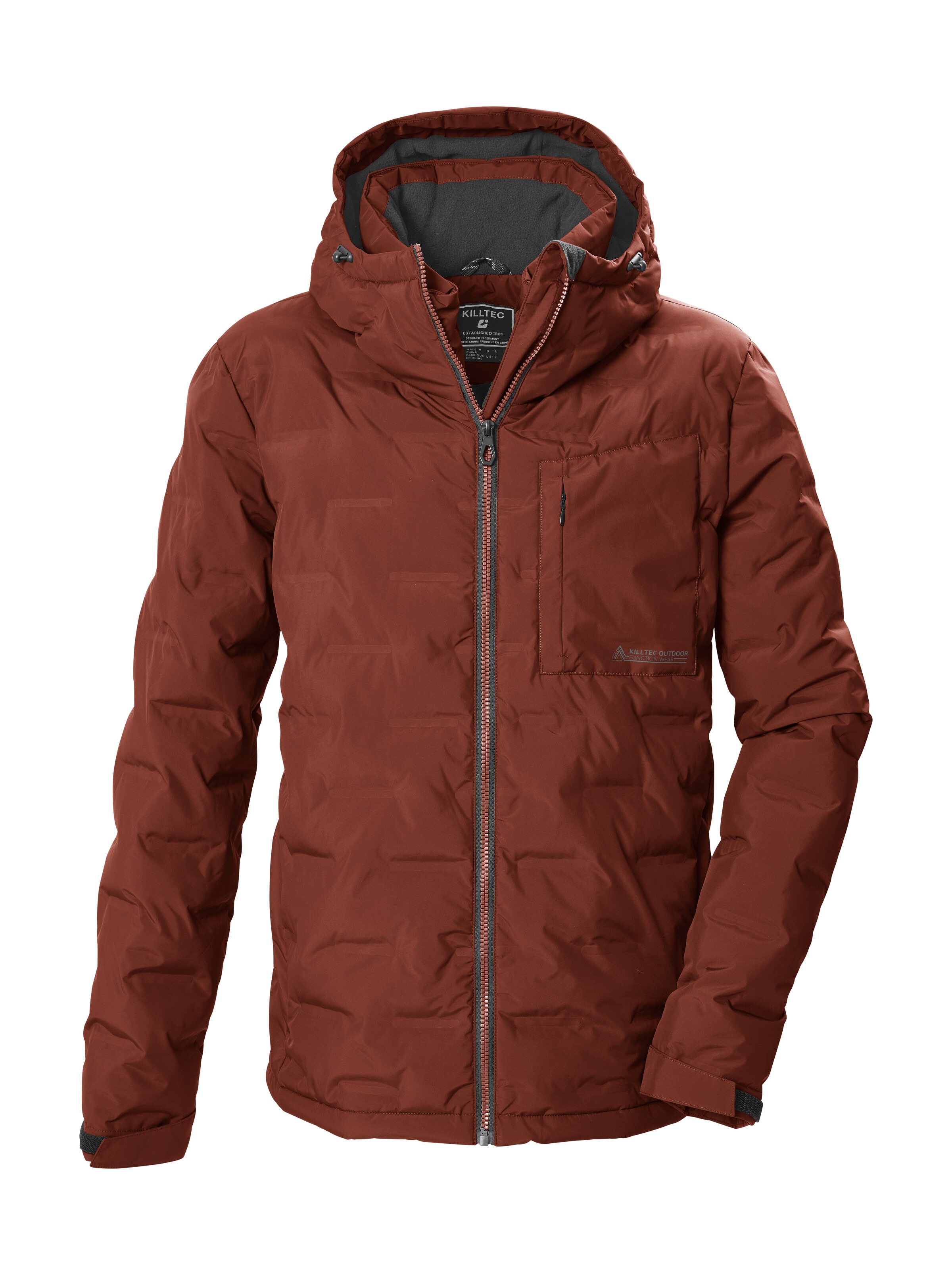 Killtec Steppjacke "KOW 5 MN QLTD JCKT" Winddichte, wasserabweisende Herren Steppjacke mit Teflon EcoElite™