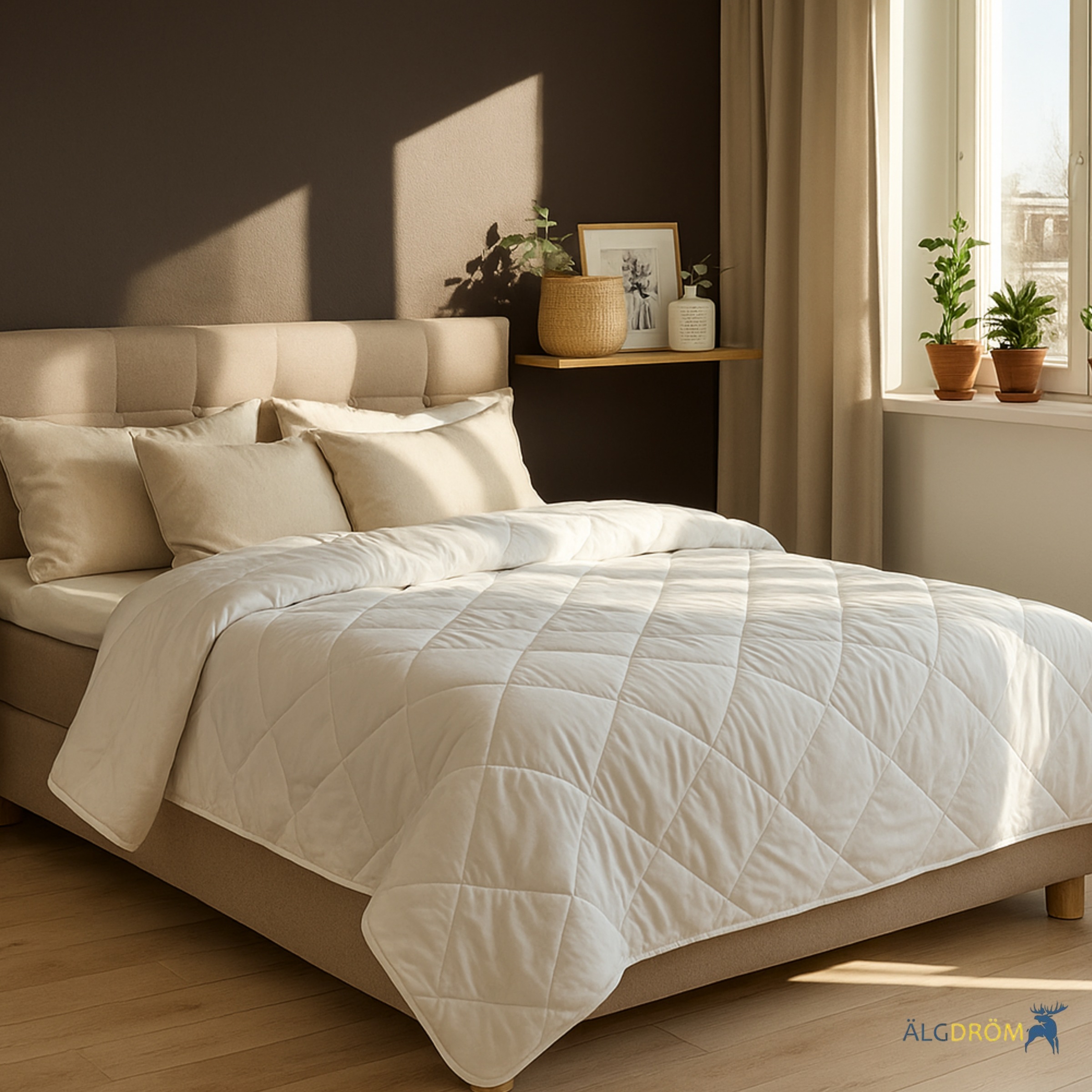 "Naturhaarbettdecke OTTO HOME ""Lofna"", weiß, B:200cm L:200cm, Bezug: 100% Baumwolle. Füllung: 100% Alpaka, Bettdecken, Bettdecke 135x200 und