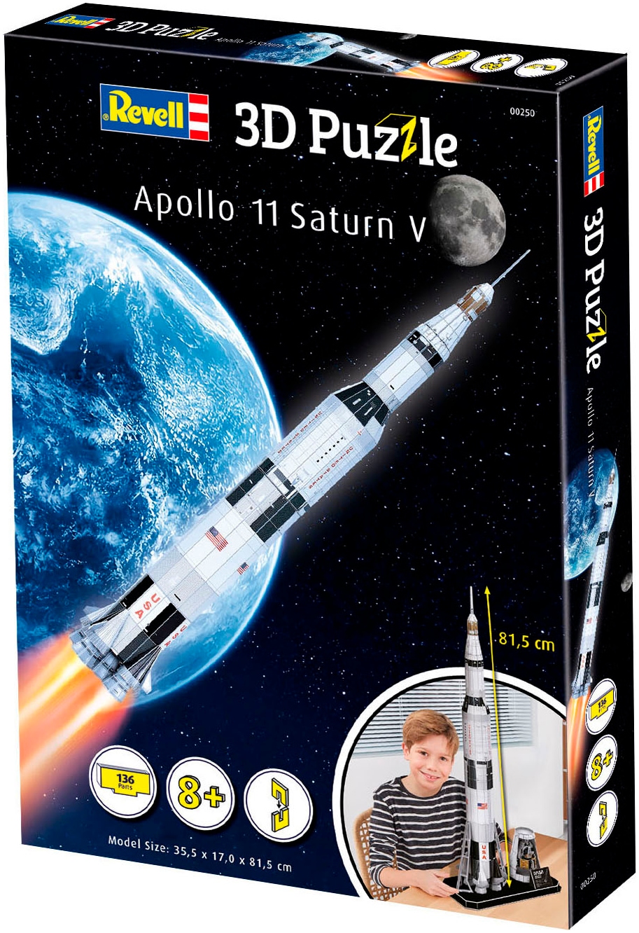 Revell® 3D-Puzzle »Apollo 11 Saturn V«