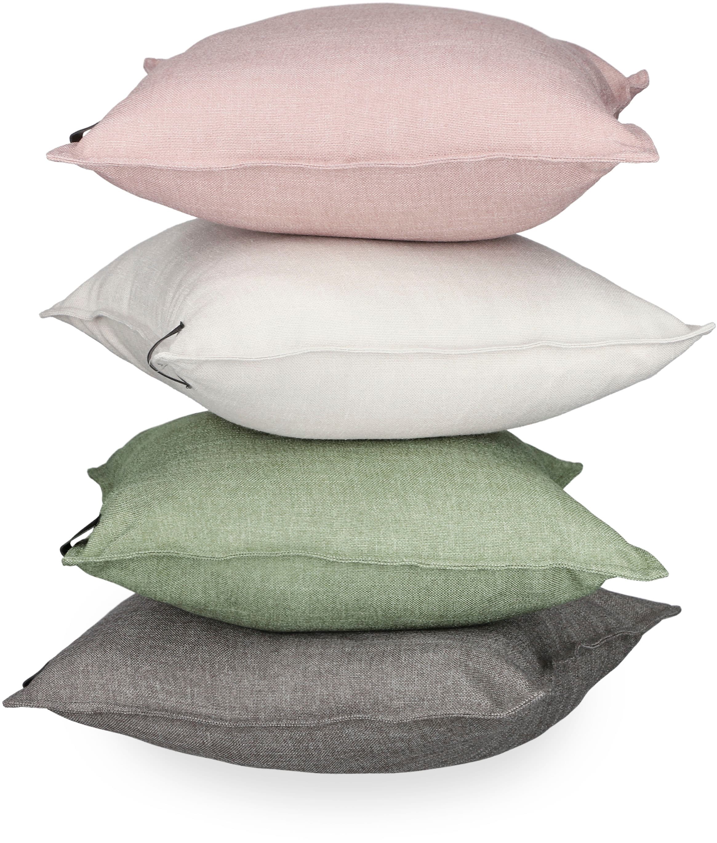 SCHÖNER WOHNEN-Kollektion Kissenbezug »Coast« strukturierte Leinenoptik im modernen Dessin