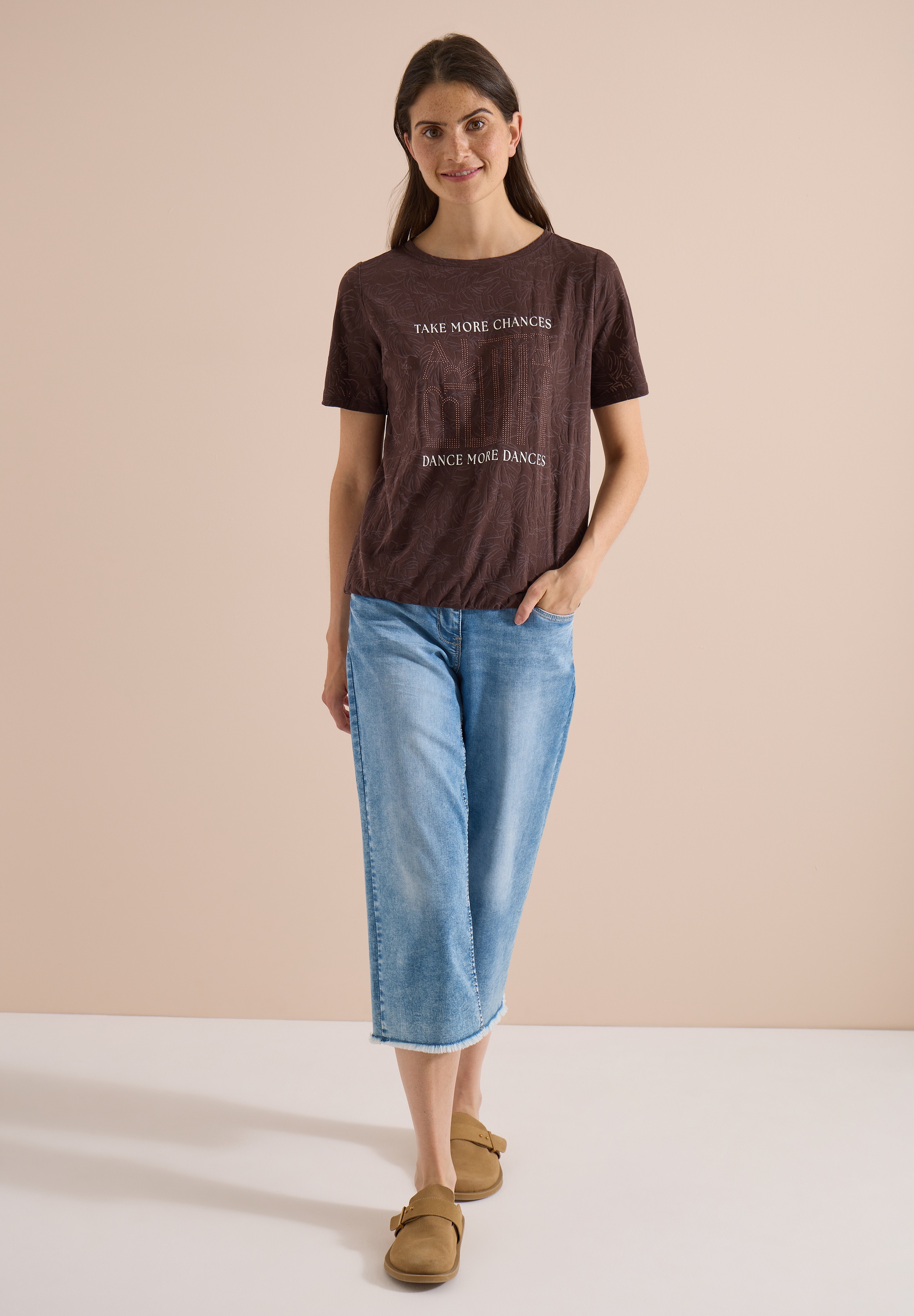 Cecil T-Shirt mit Wording