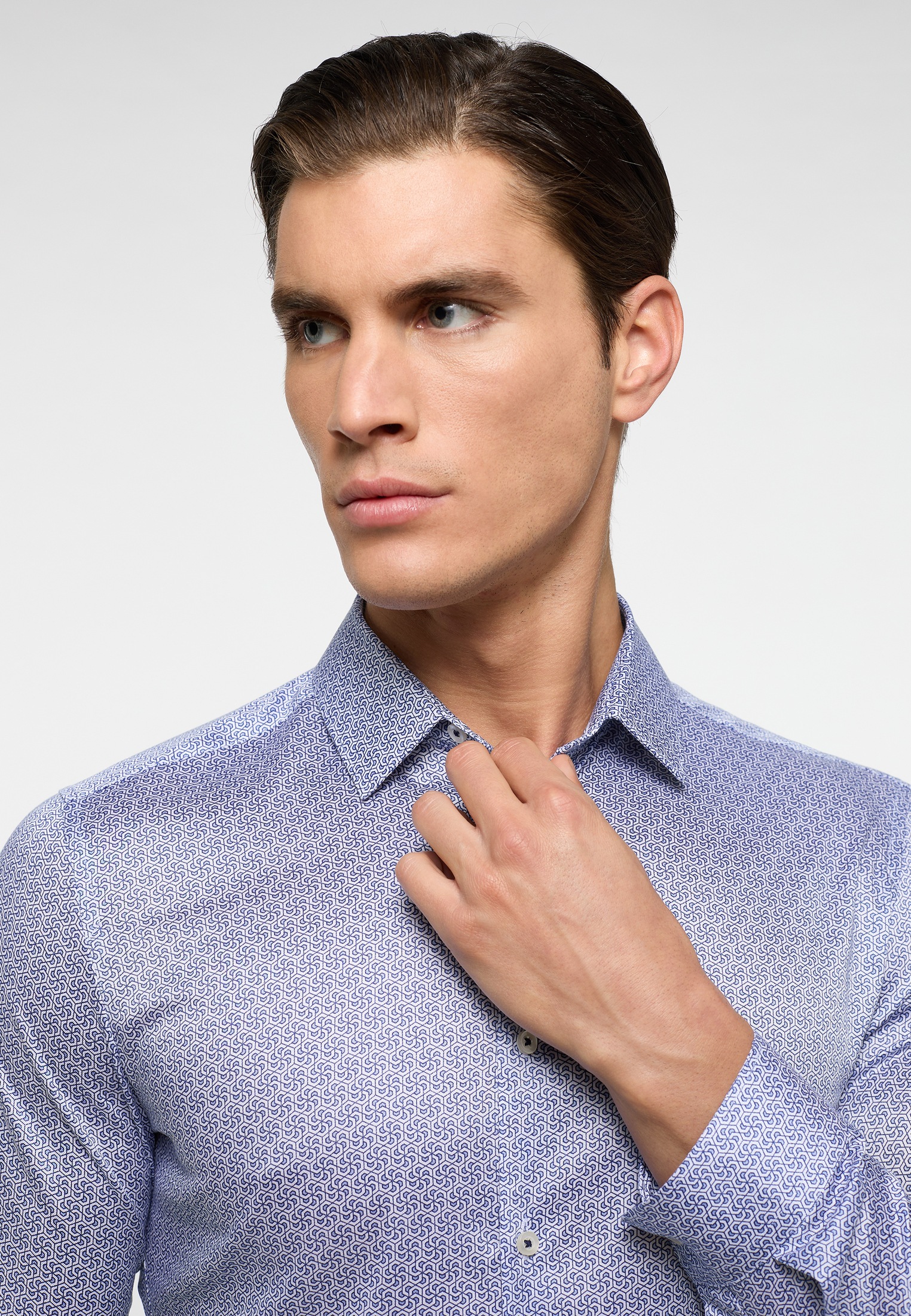 Thumbnail - Eterna Langarmhemd "SUPER SLIM" EASY IRON (bügelleicht)