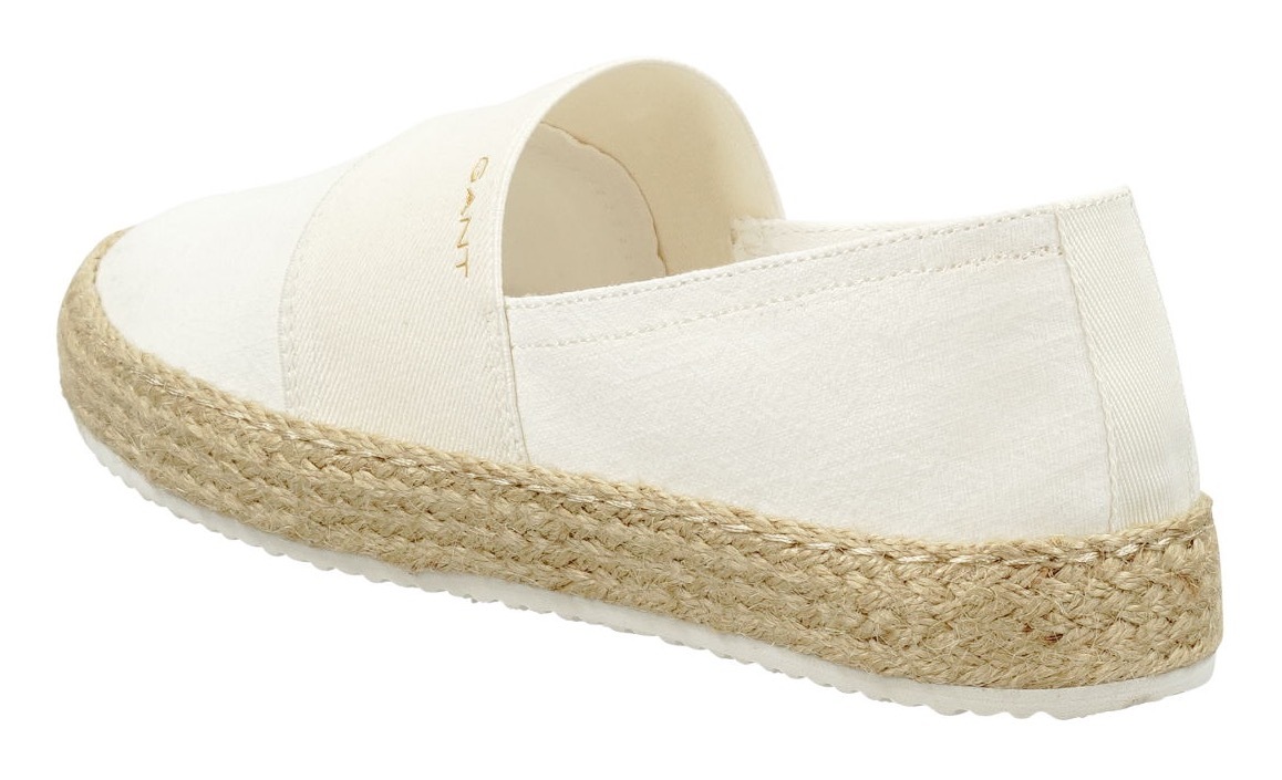 Gant Espadrille »Raffiaville«, Halbschuh, Schlupfschuh, Freizeitschuh mit Juterand