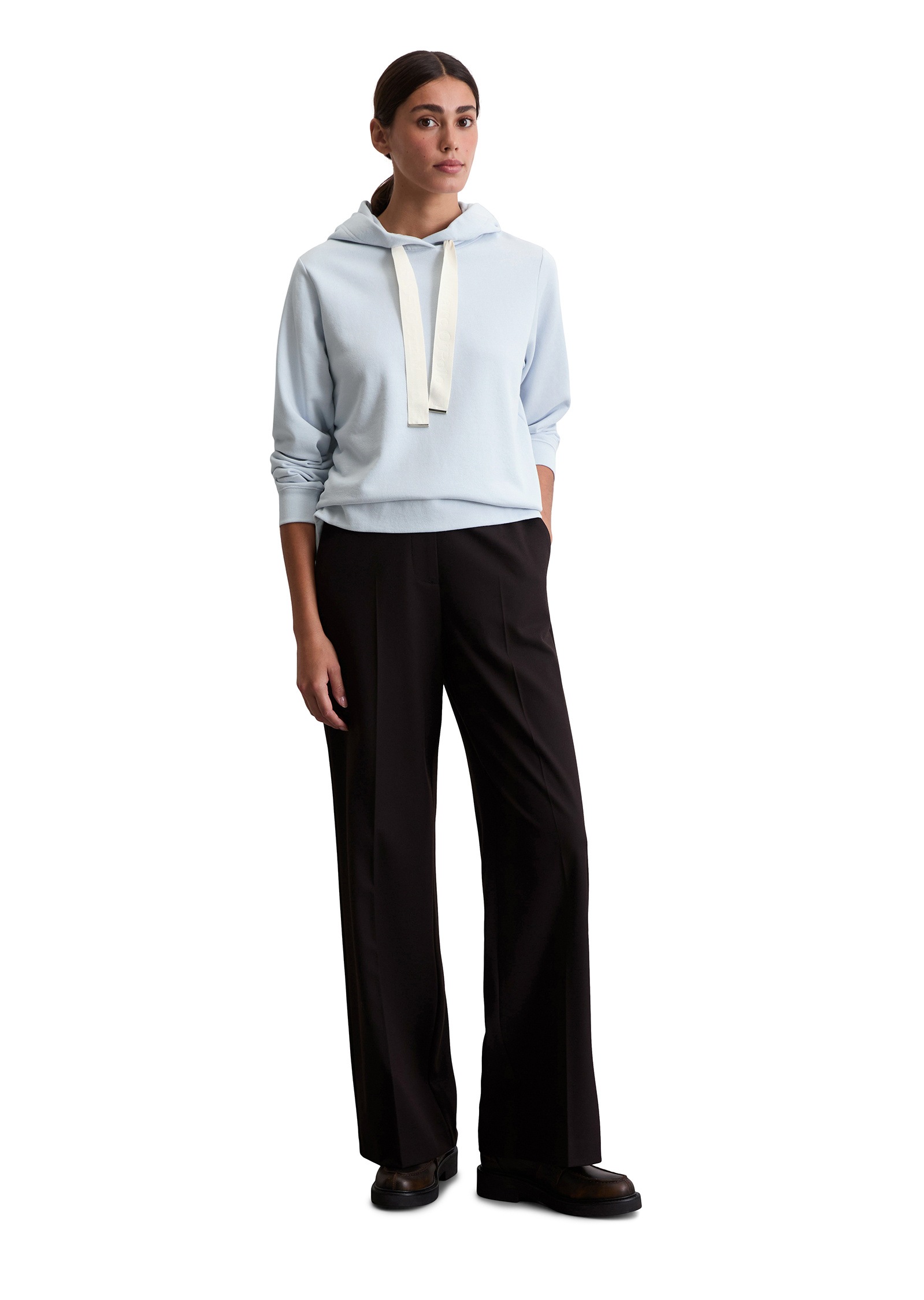 Marc O'Polo Sweatshirt »mit gepeachter Oberfläche«