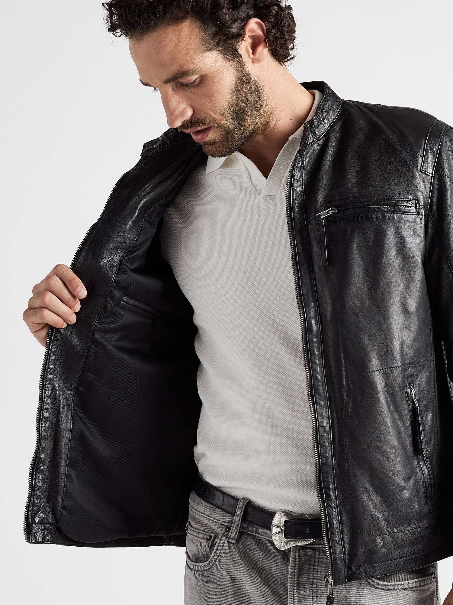 JCC Lederjacke »Macadam«