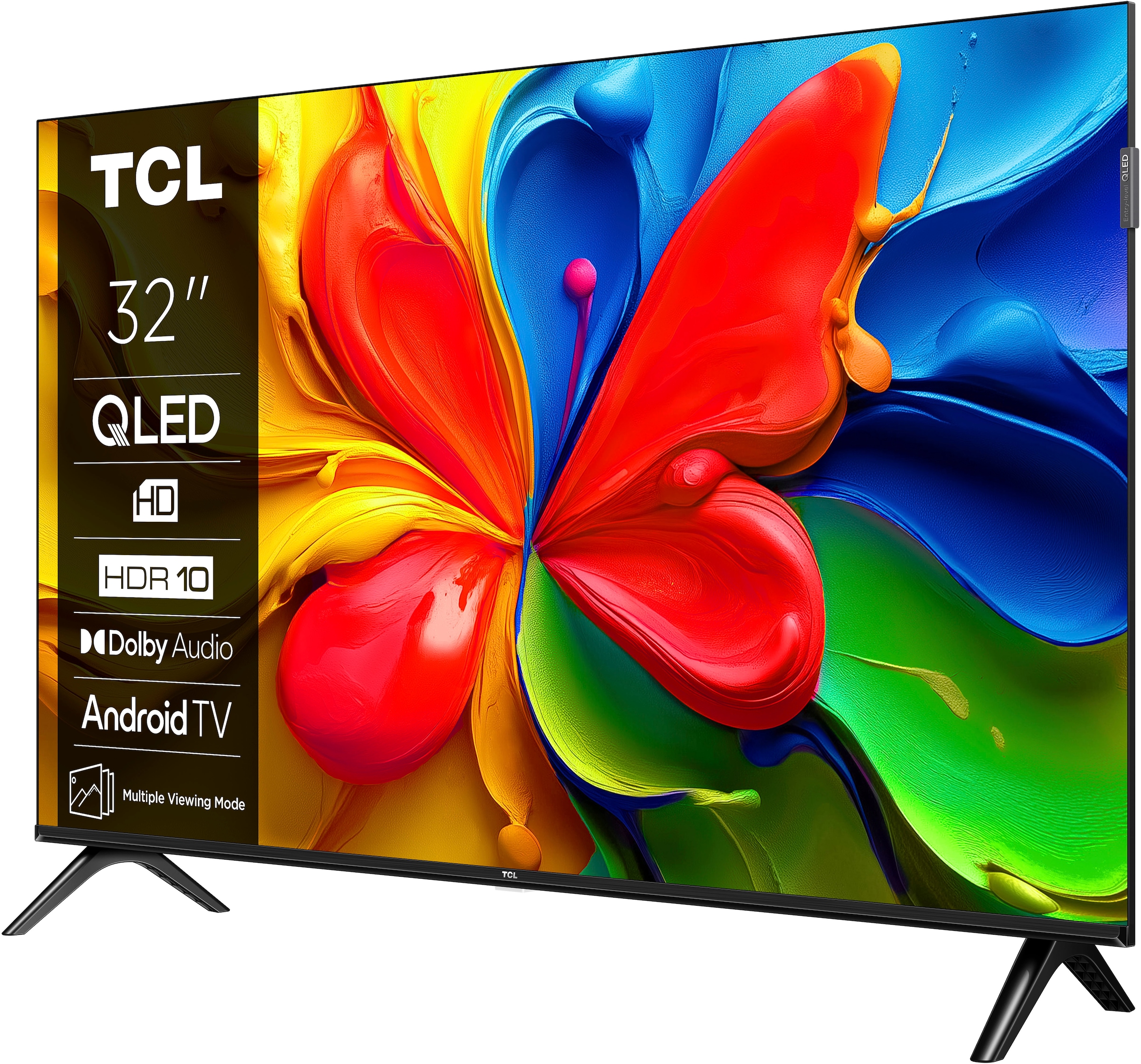 TCL QLED-Fernseher »32V5CX1«, HD, Android TV, Android TV, Dolby Audio, HD, HDR 10, Slim, Bluetooth, 32 Zoll / 81 cm