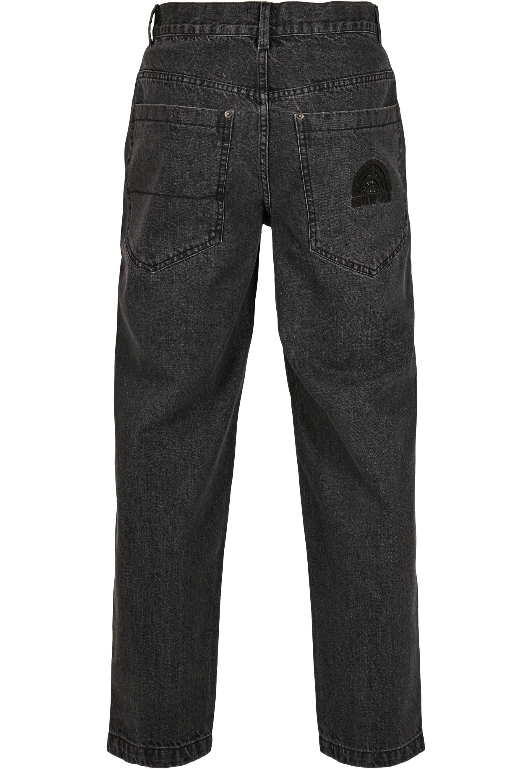 Southpole Bequeme Jeans »Southpole Herren Southpole 3D Embroidery Denim«, (1 tlg.)