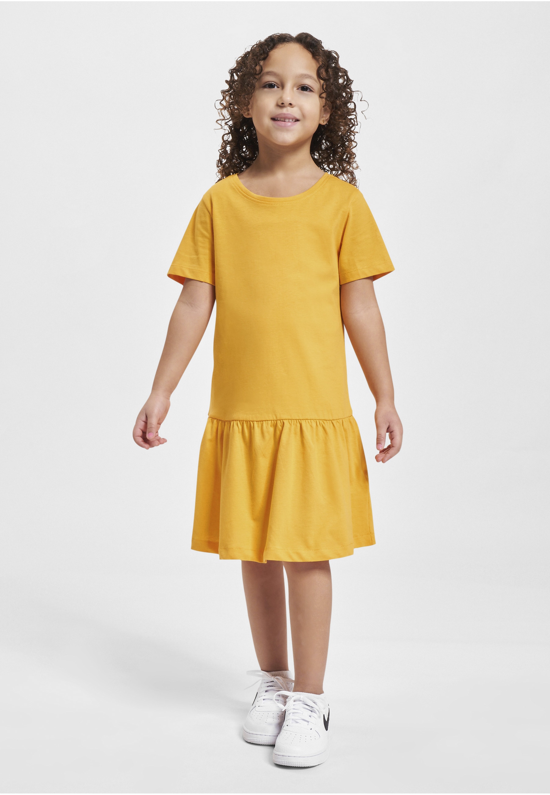 URBAN CLASSICS Shirtkleid »Urban Classics Damen Girls Valance Tee Dress« 1 Stk. tlg.