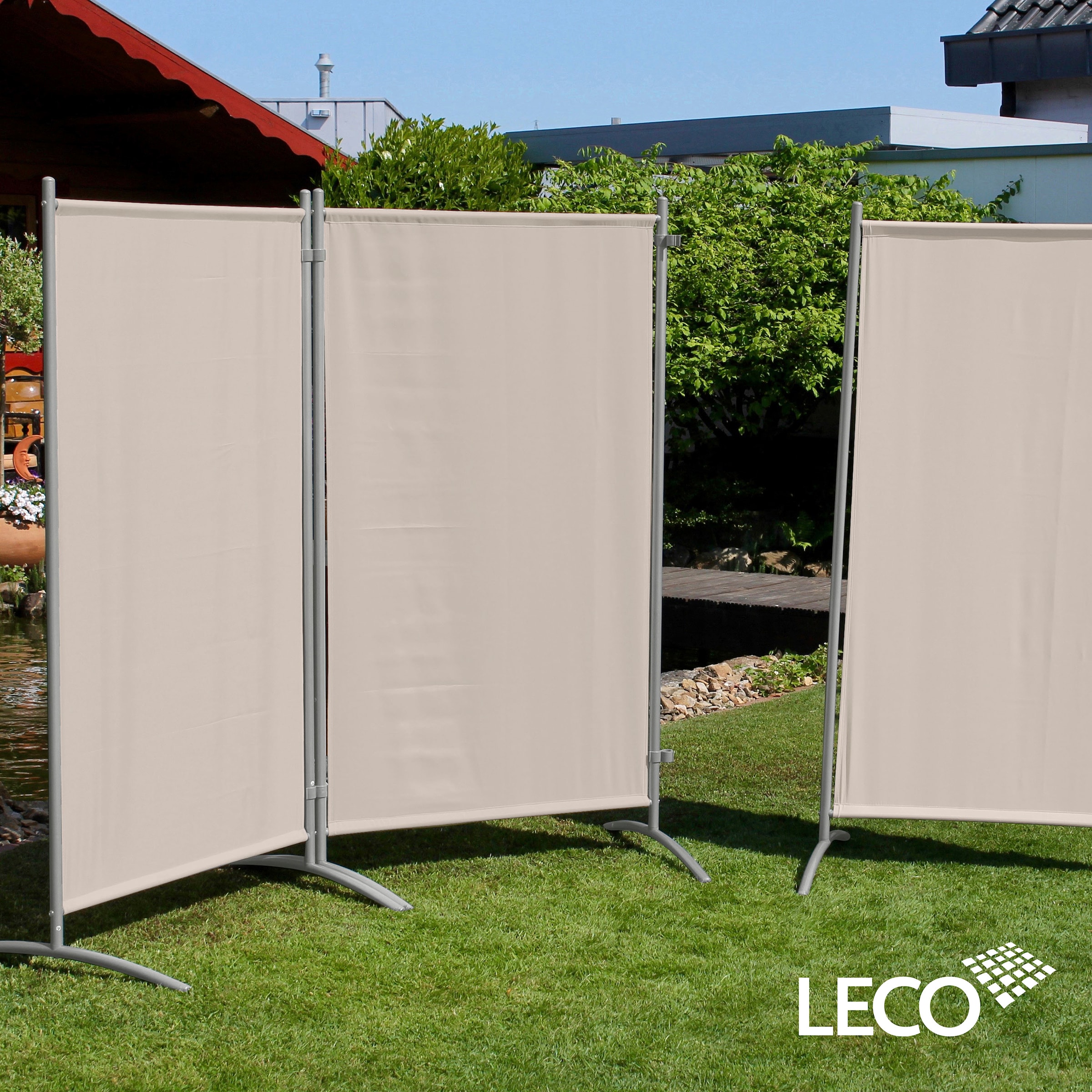 Leco Stellwand, (Set), 3-teilig, Gesamtlänge: 260 cm