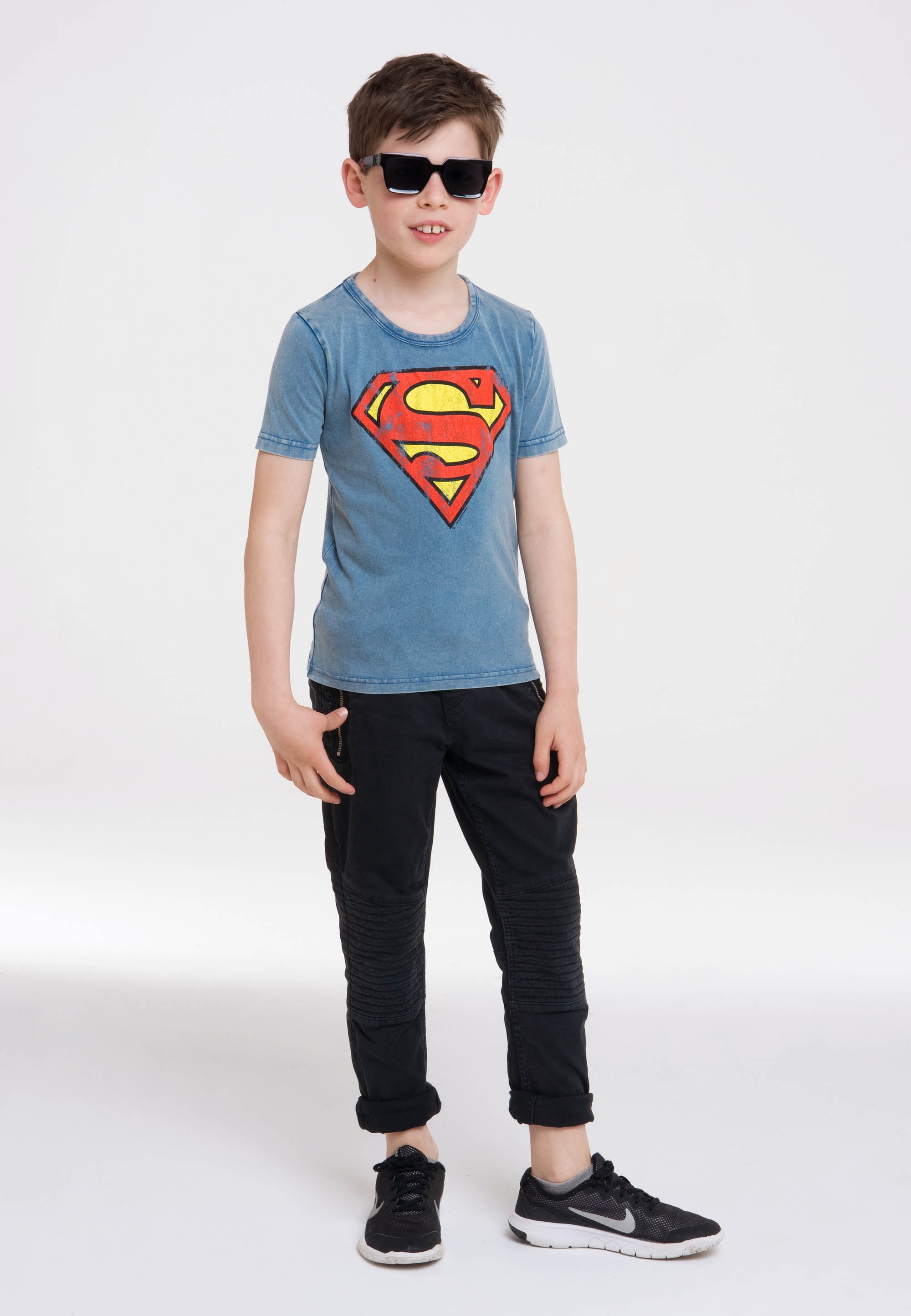 LOGOSHIRT T-Shirt »DC Comics - Superman«, mit lizenziertem Print ▷ für |  BAUR