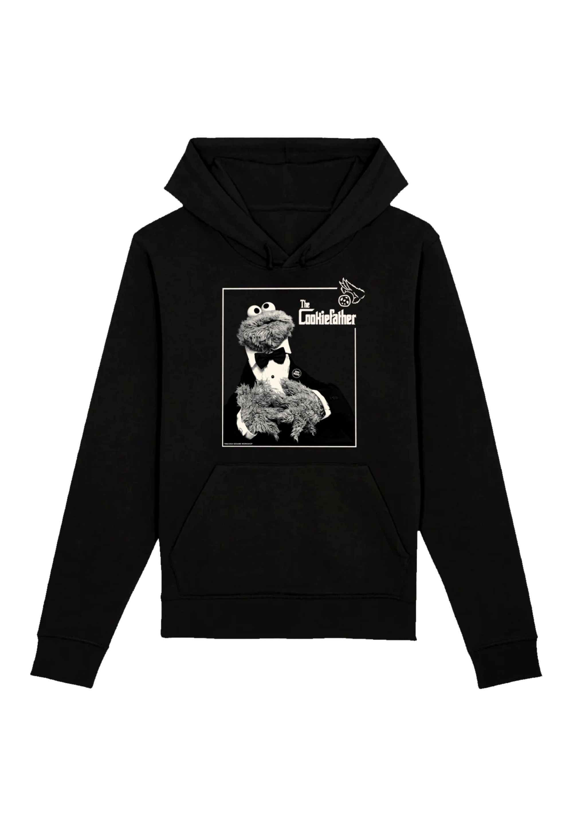 F4NT4STIC Kapuzenpullover »Sesamstraße The Cookiefather«, Premium Qualität,Nostalgie, Fernsehserie
