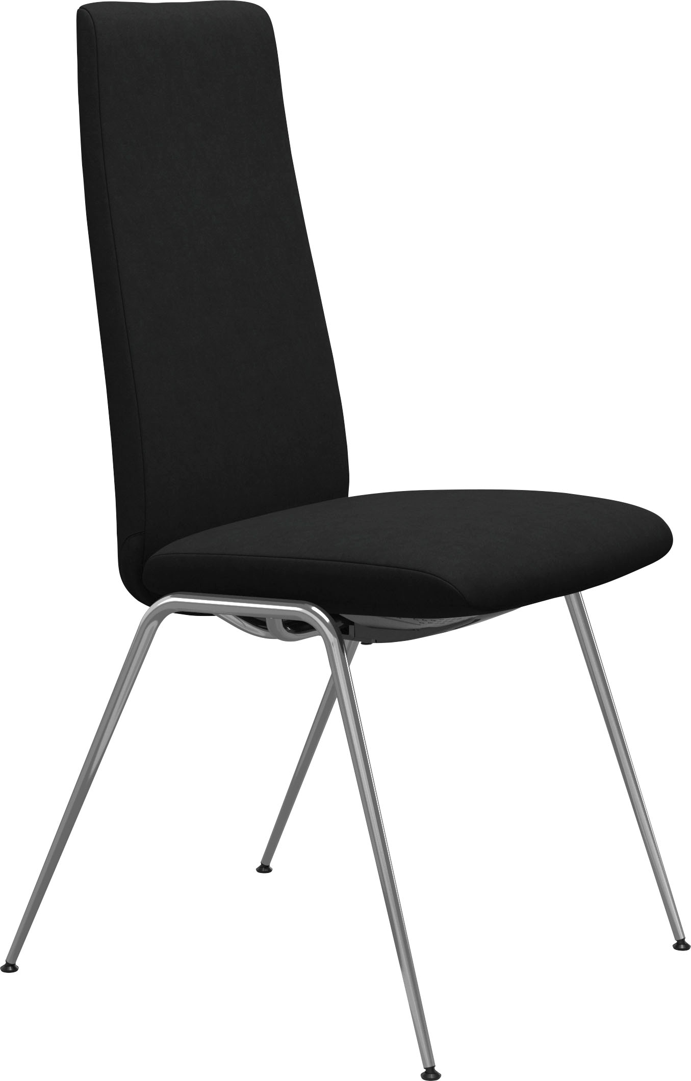 Stressless Polsterstuhl "Laurel" () High Back, Größe M, mit Beinen aus Stahl in Chrom glänzend