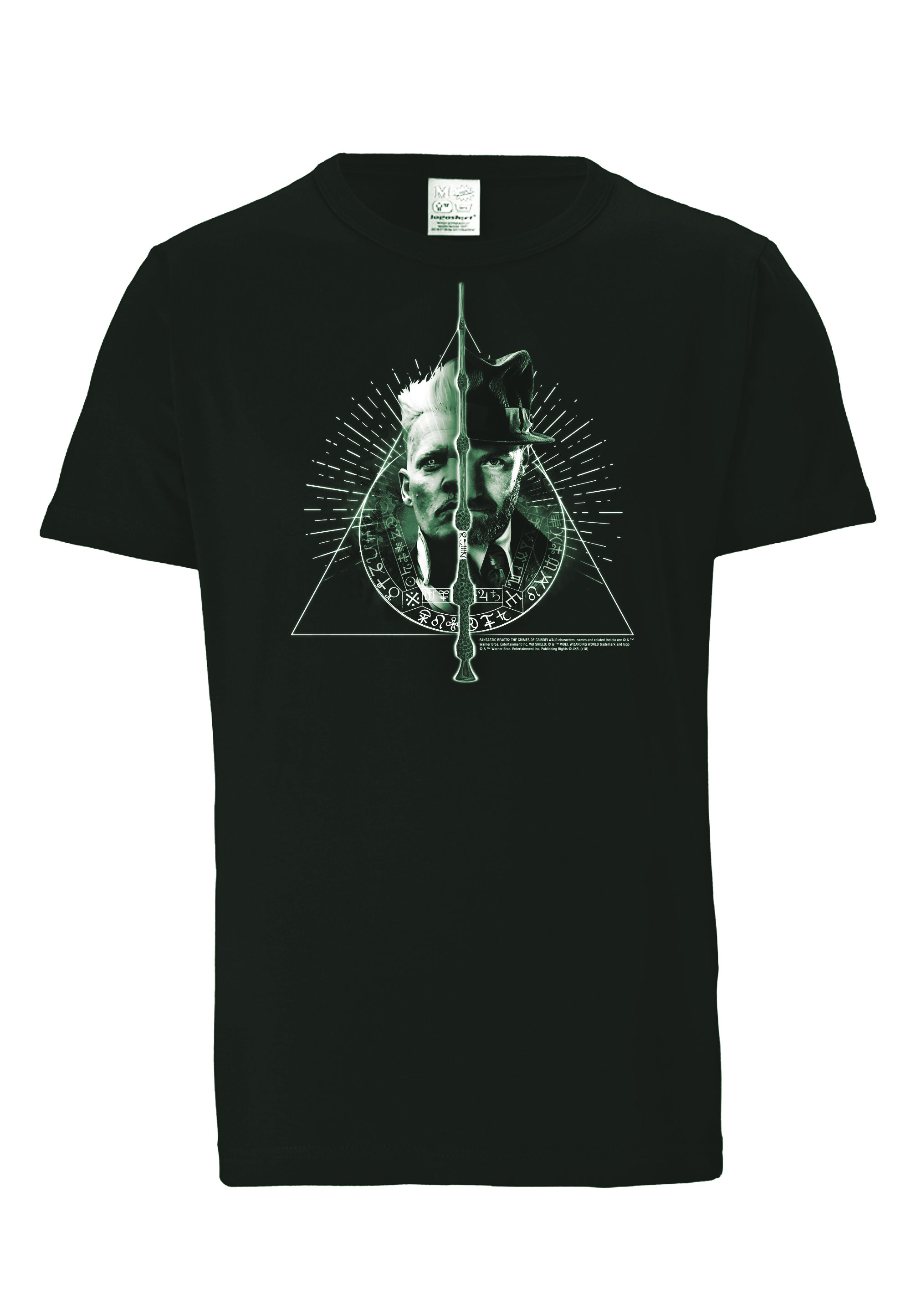 LOGOSHIRT T-Shirt »Grindelwald vs Dumbledore«, mit großem Frontprint