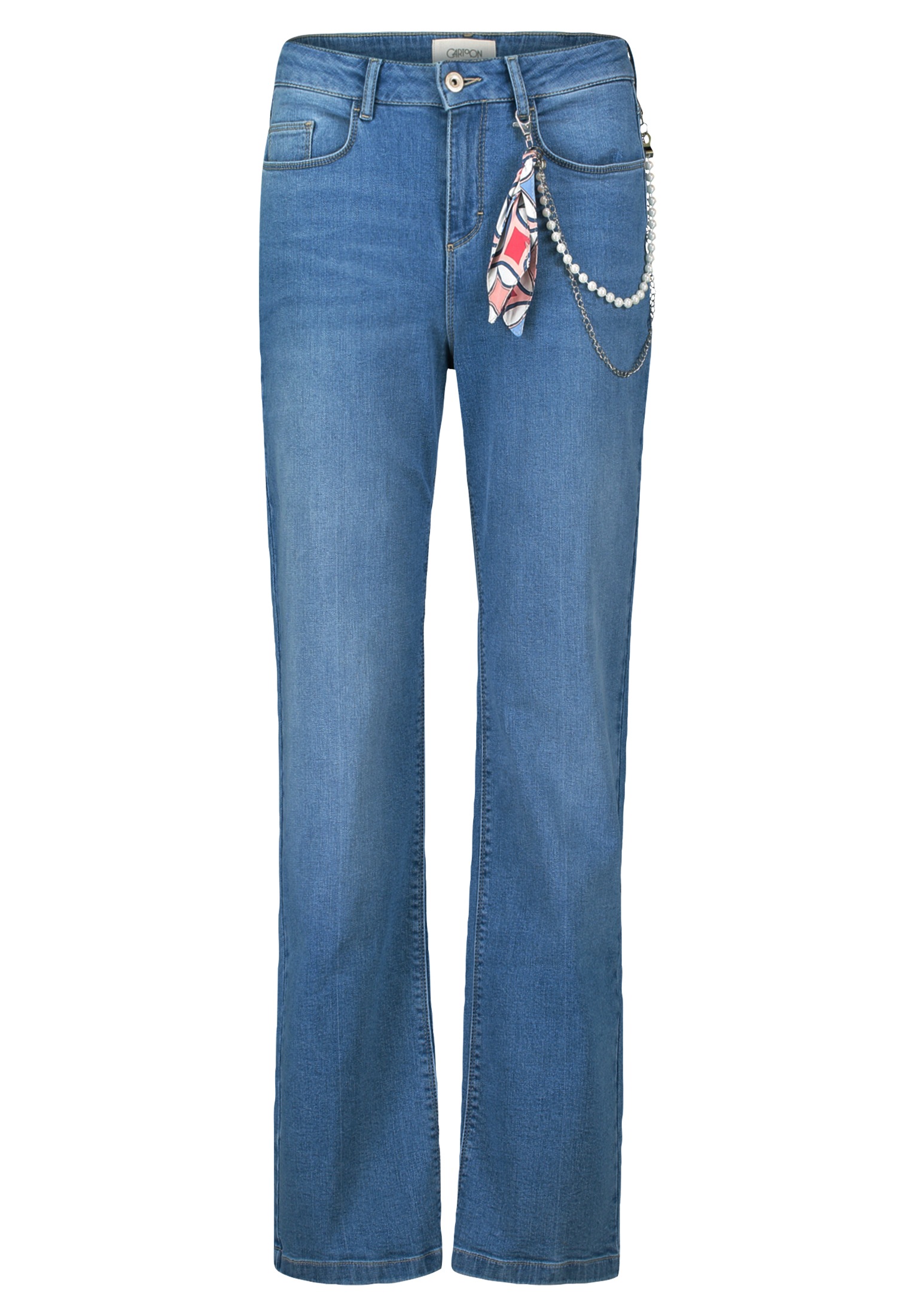 Cartoon Slim-fit-Jeans "Cartoon Damen Jeans mit Waschung" günstig online kaufen
