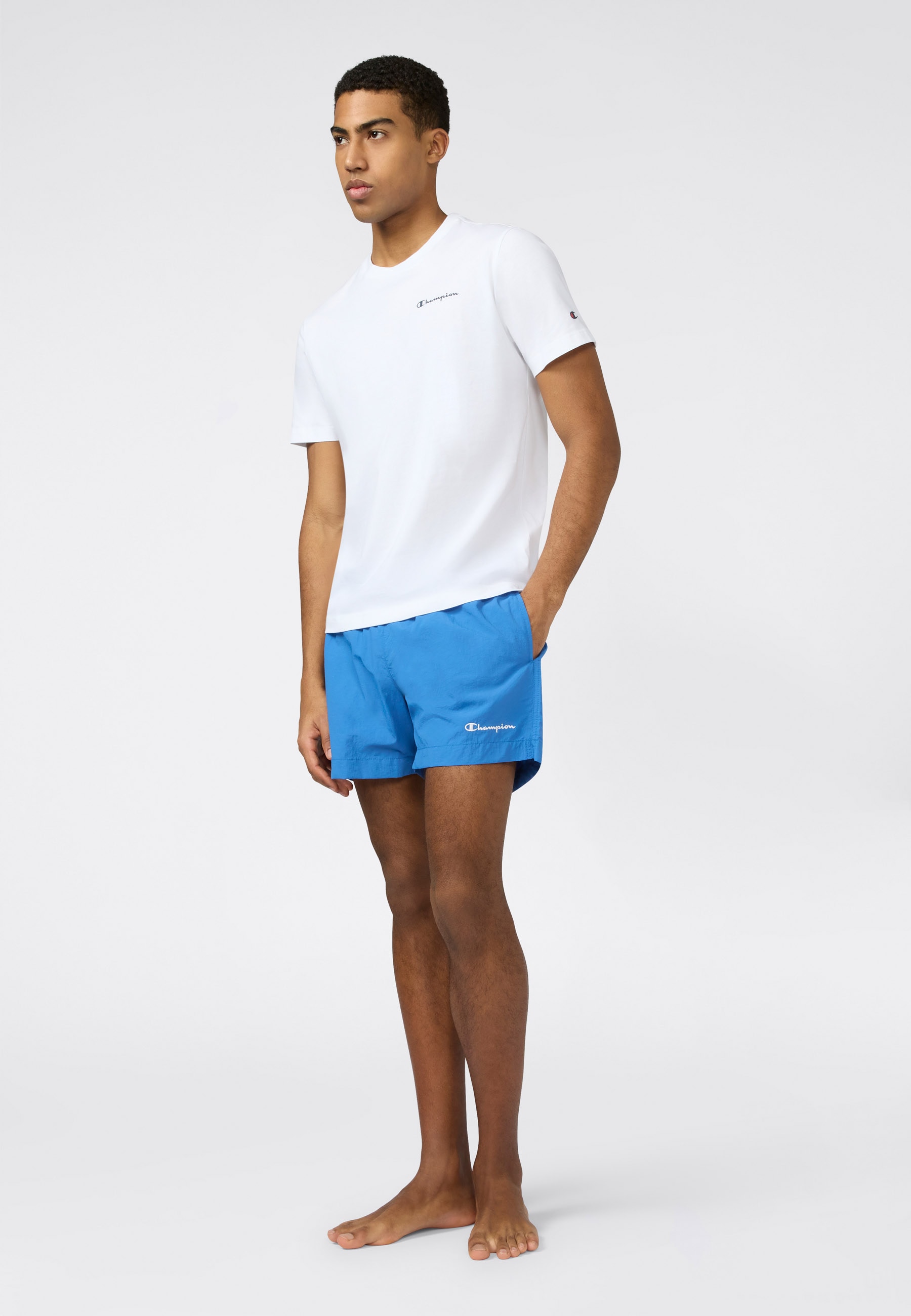 Champion Badeshorts »5-inch Men's swim shorts« schnelltrocknendes Material, bequeme Passform