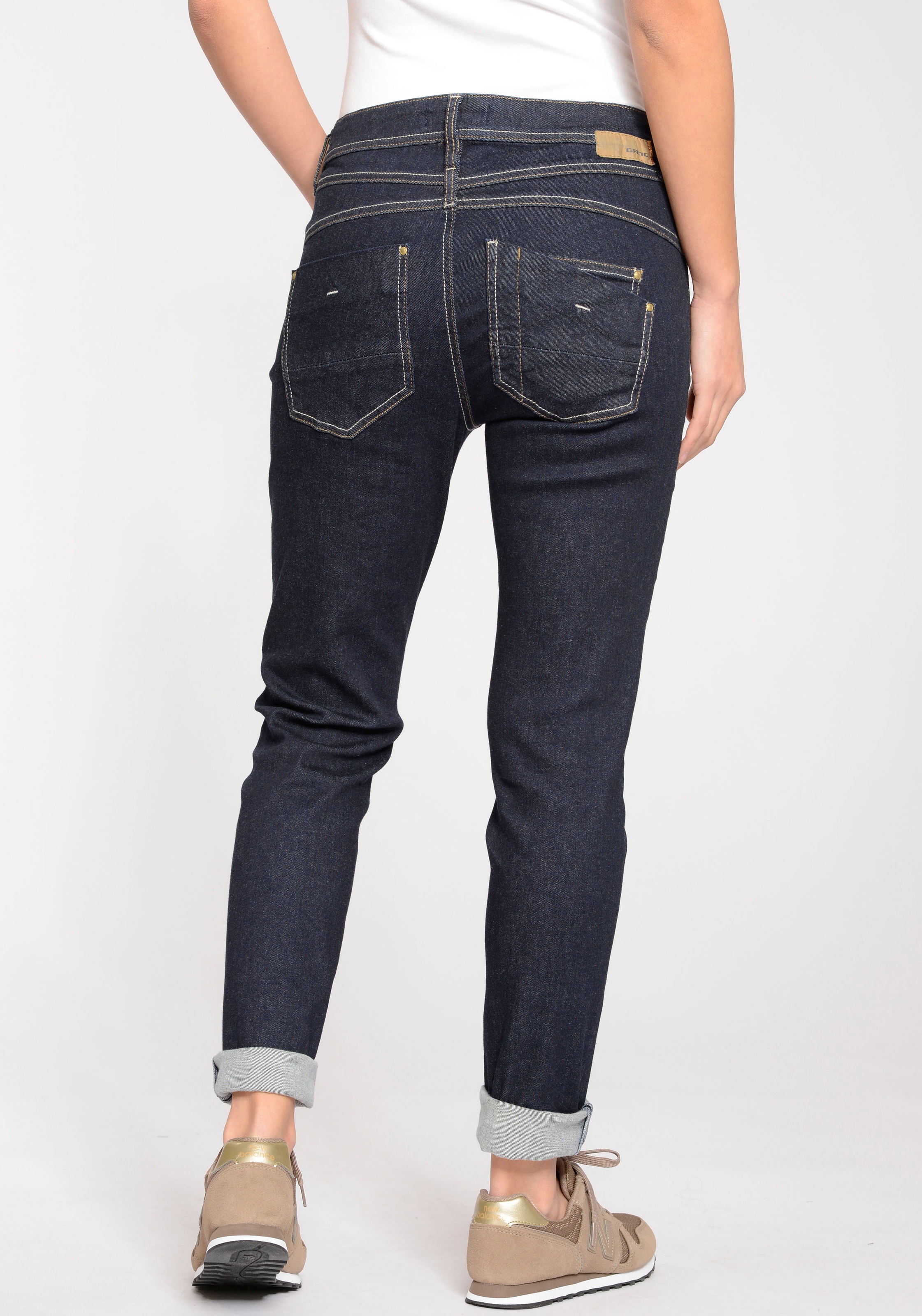 GANG Relax-fit-Jeans »94AMELIE RELAXED«, aus der ECO LINE mit Bio-Baumwolle  und Stretch online kaufen | BAUR