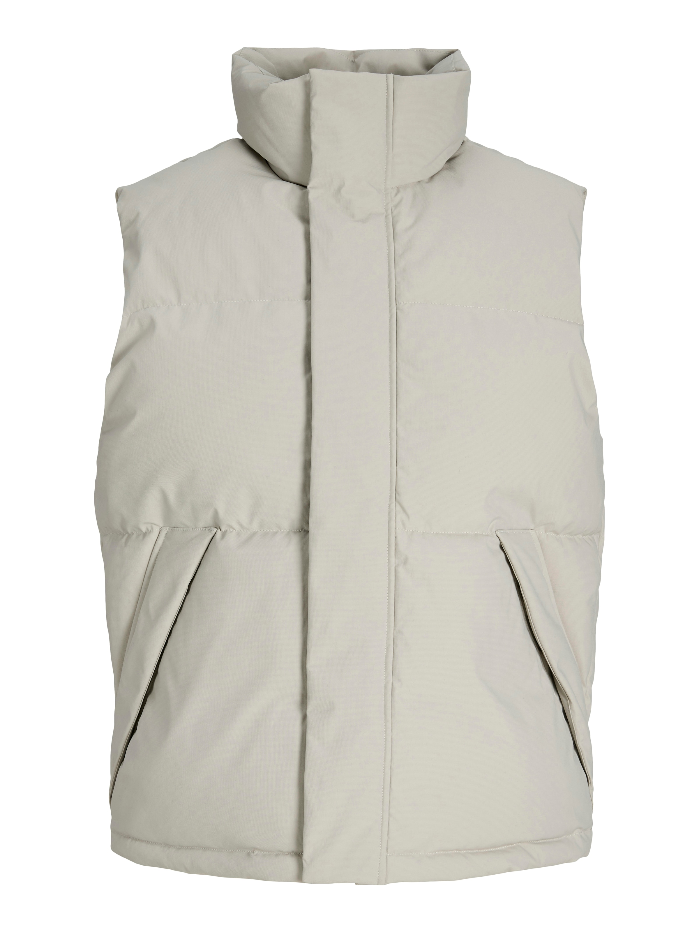 Jack & Jones Steppweste "JJESOHO BODYWARMER AW26 SN" Kunstfaser, mit Stehkragen