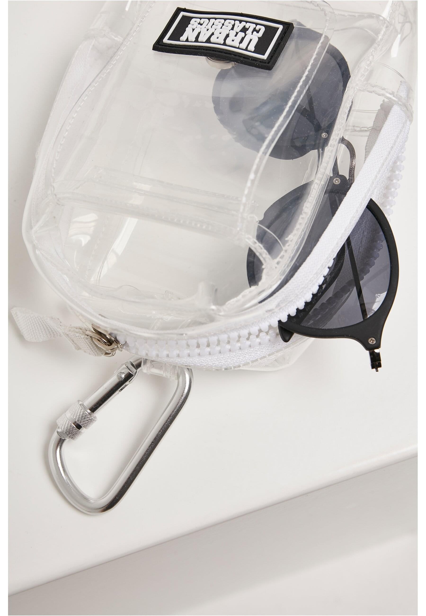 URBAN CLASSICS Schultertasche »Urban Classics Unisex Transparent Mini Bag with Hook«, (1 tlg.)