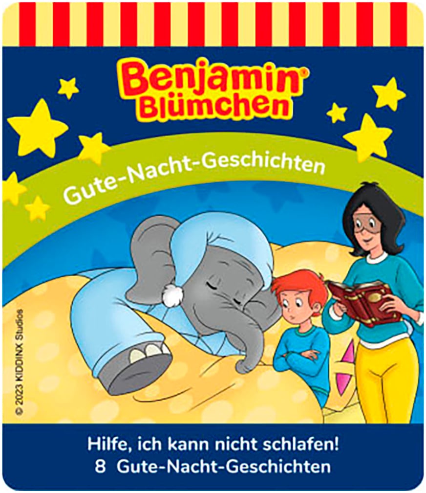 tonies Hörspielfigur »Benjamin Blümchen - Gute-Nacht-Geschichten - Plüsch«