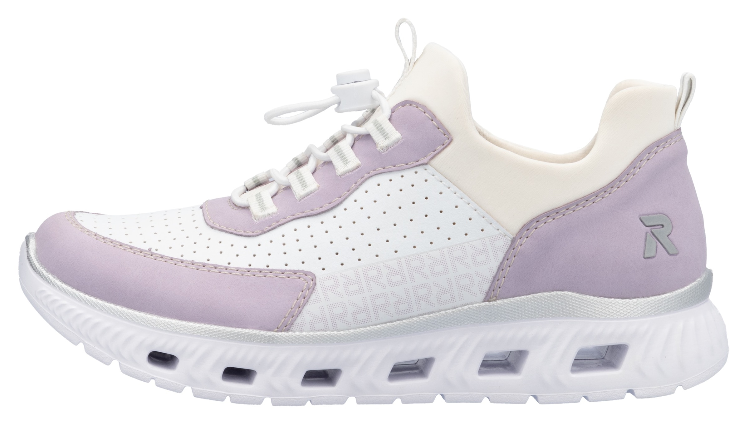 RIEKER Sport Slip-On Sneaker »vegan«, Slipper, Halbschuh, Freizeitsneaker mit MemoSoft-Ausstattung
