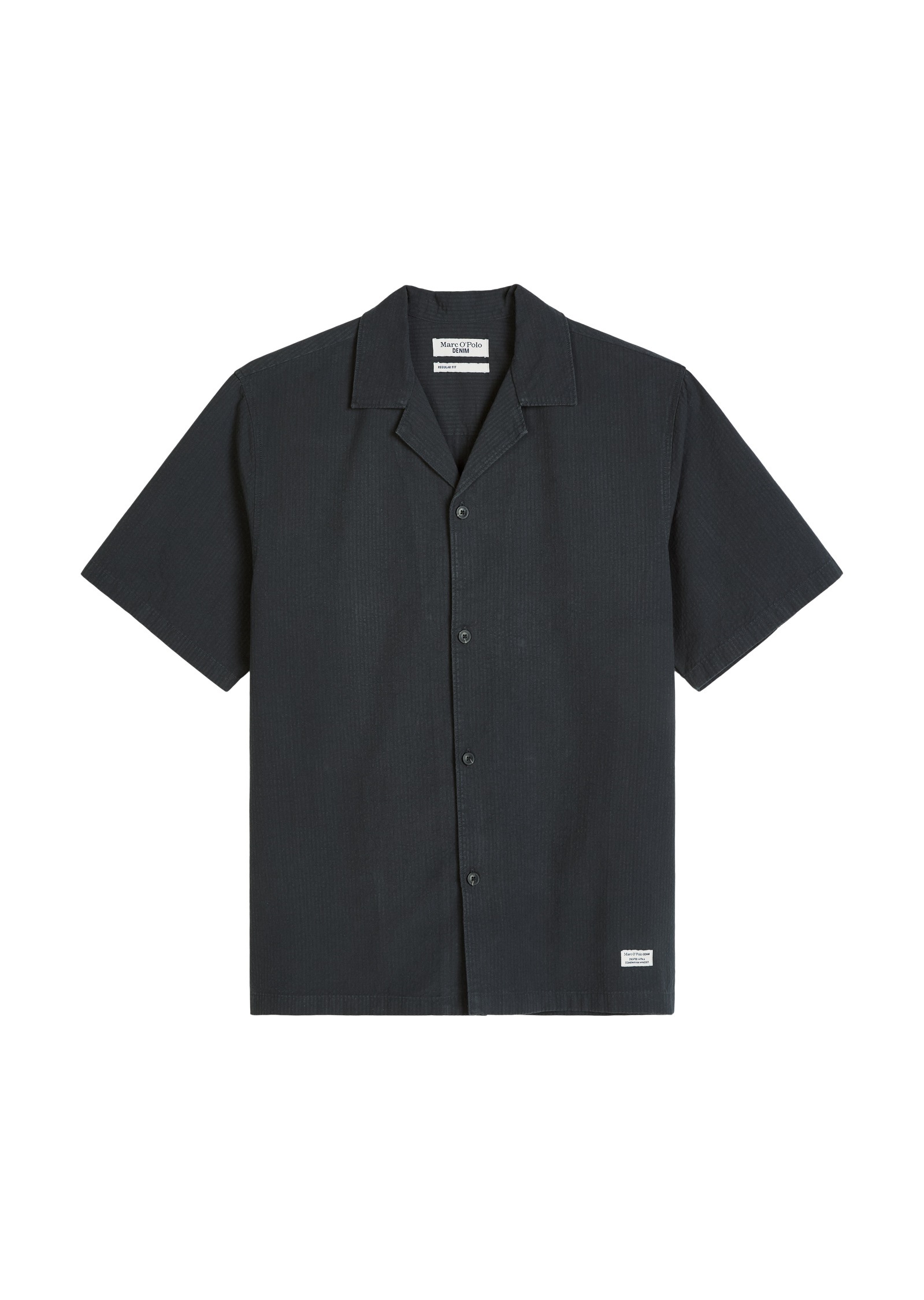 Marc O'Polo DENIM Kurzarmhemd »aus reiner Bio-Baumwolle«