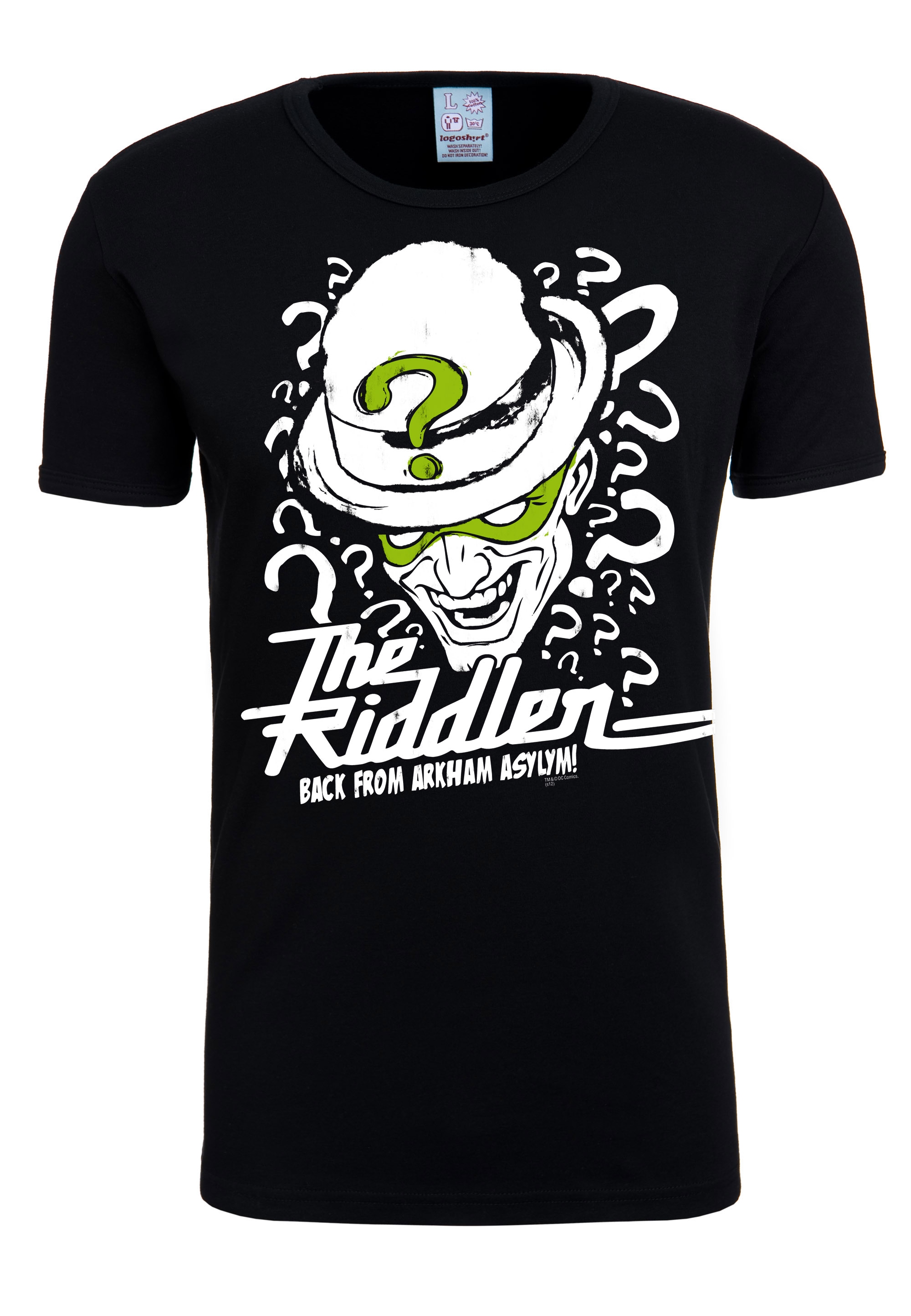 LOGOSHIRT T-Shirt »The Riddler«, mit coolem Frontprint