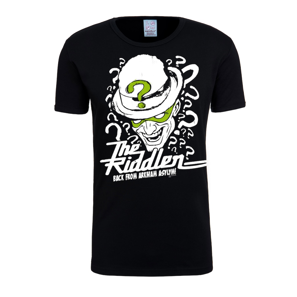 LOGOSHIRT T-Shirt »The Riddler«, mit lizenziertem Originaldesign