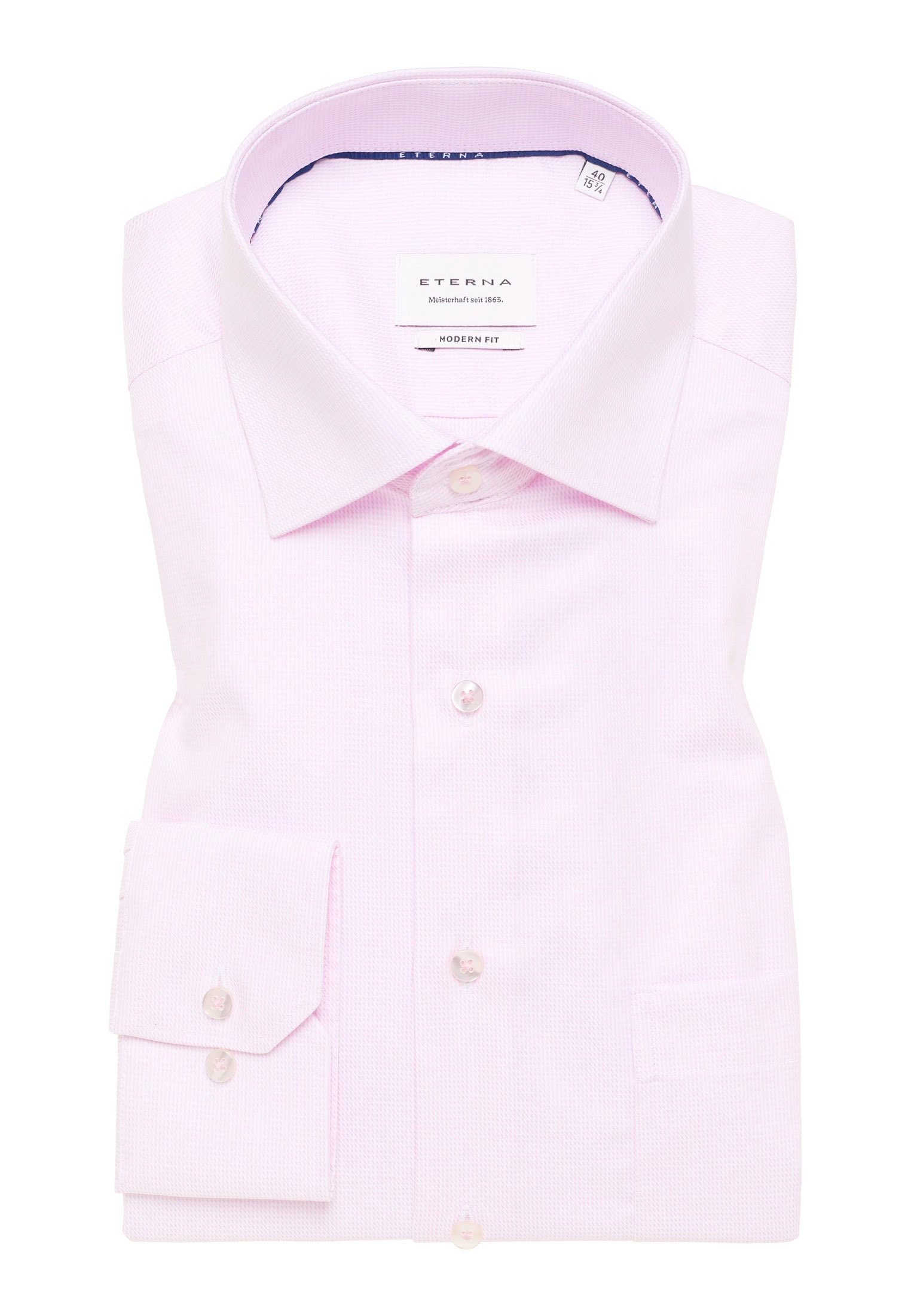 Eterna Langarmhemd »MODERN FIT« NON IRON (bügelfrei)