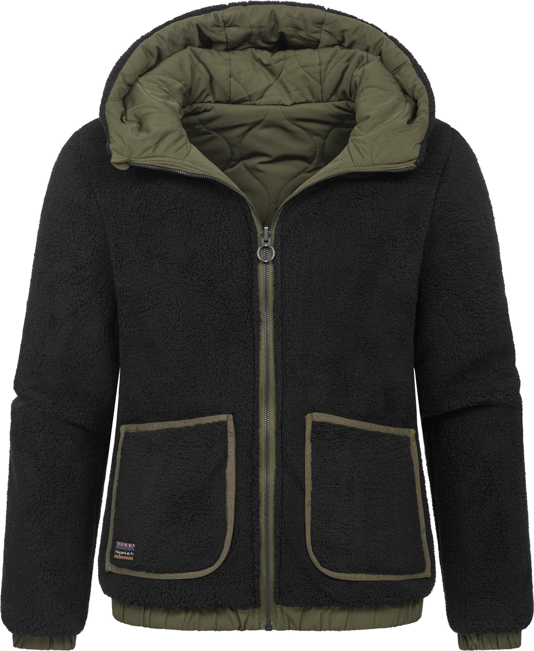 Ragwear Wendejacke »Qaria«, mit Kapuze, ultraleichte 2-in-1 Damen Winterjacke mit Kapuze