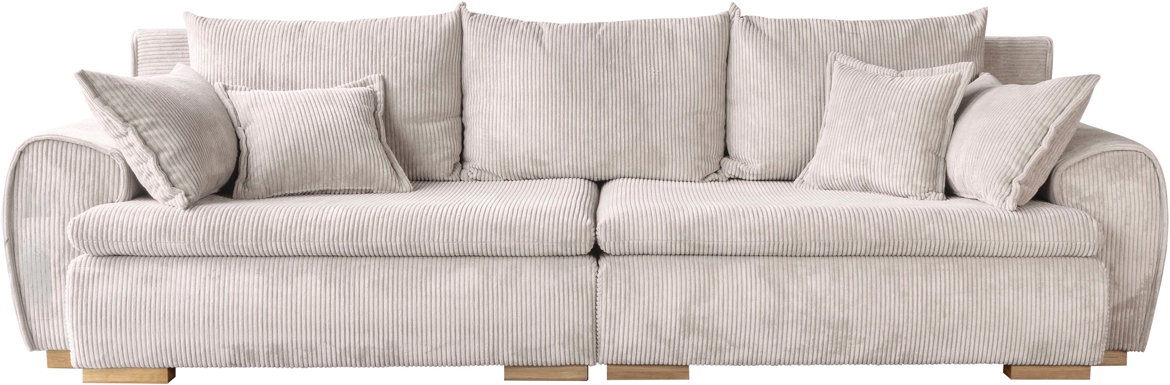 Home affaire Big-Sofa »Cara Mia«, Breite 275 cm, Cord-Bezug