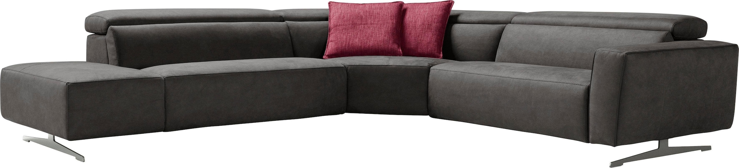 Egoitaliano Ecksofa "Stefanie-e, Designsofa der Extraklasse, bequem mit hoh günstig online kaufen