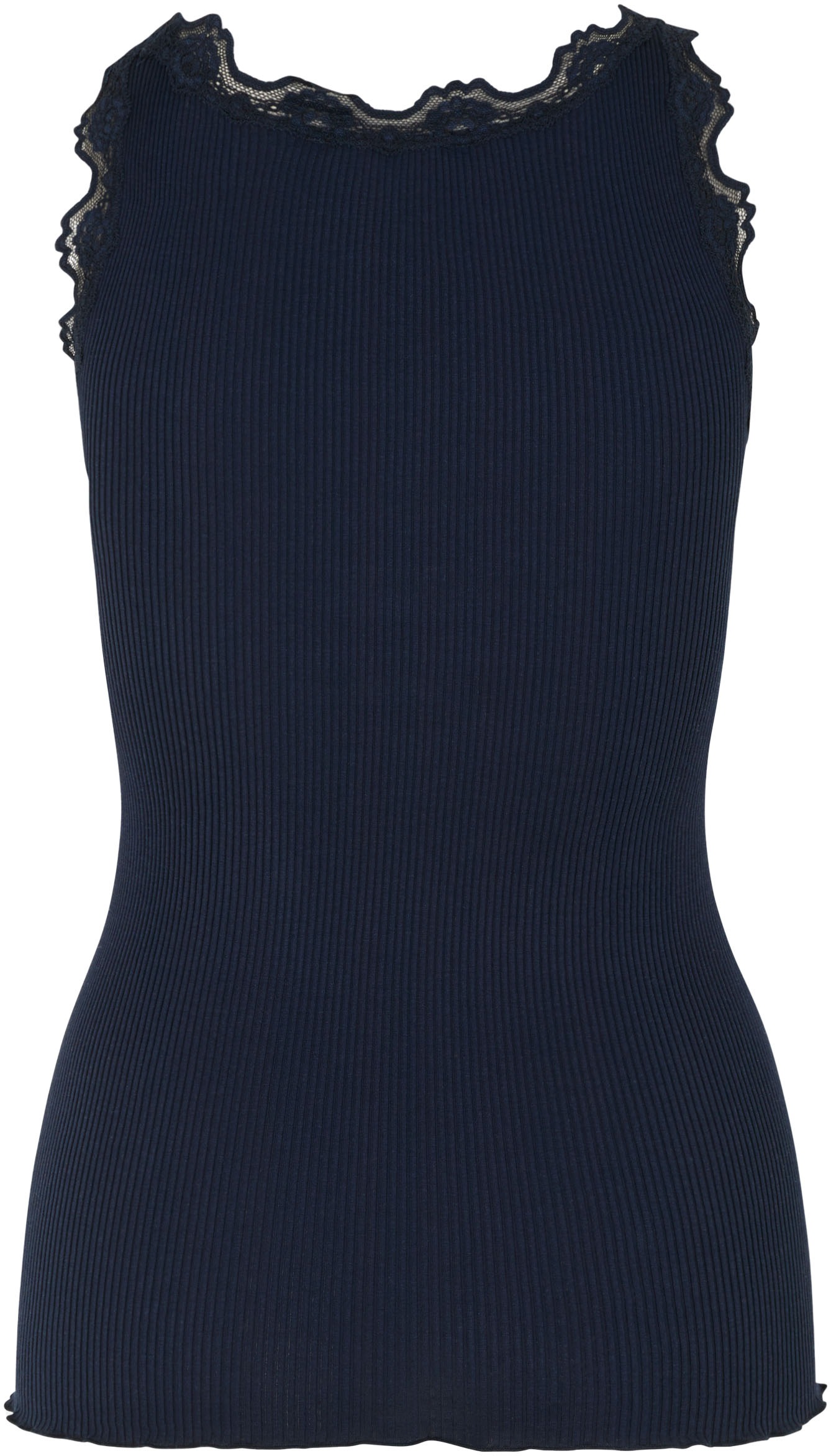 rosemunde Tanktop "Babette Silk Top" Vintage-Spitzenbesatz, breite Träger, günstig online kaufen