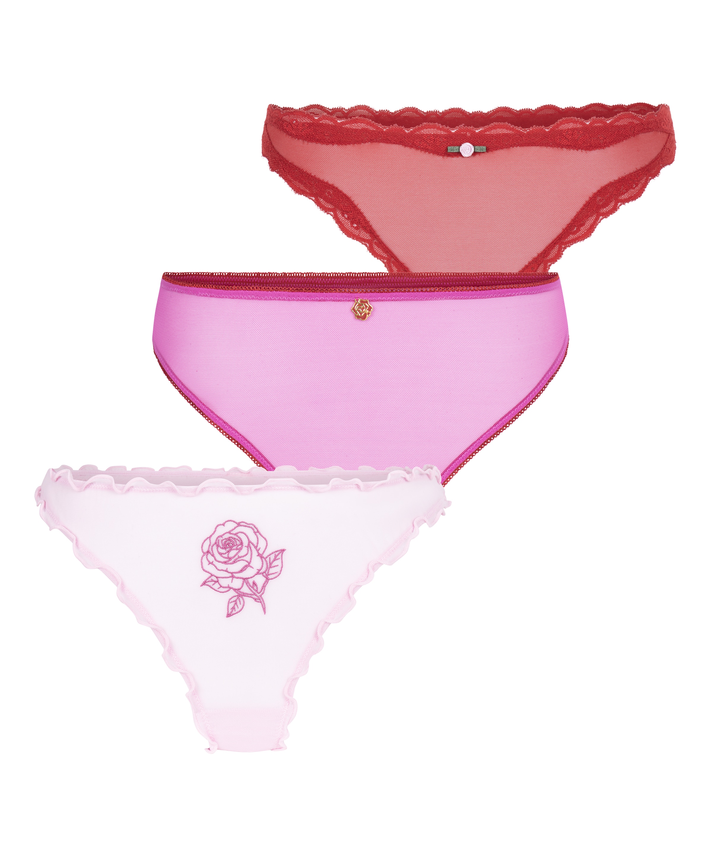 Hunkemöller String »Valentins-String 3er-Pack Geschenkset«