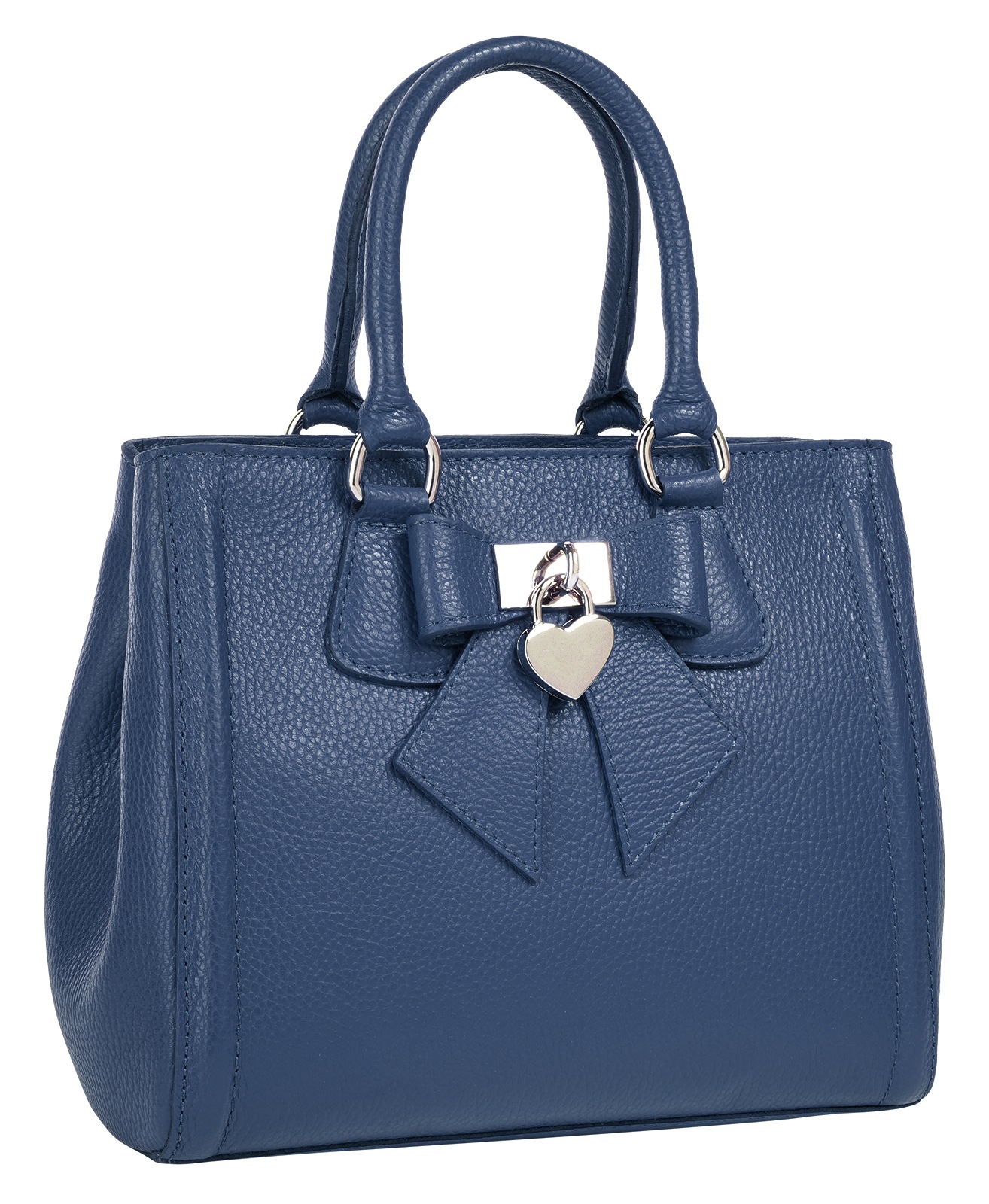 Cluty Henkeltasche »CLUTY Damen SOLCUORE echt Leder, Made in Italy« echt Leder, Made in Italy
