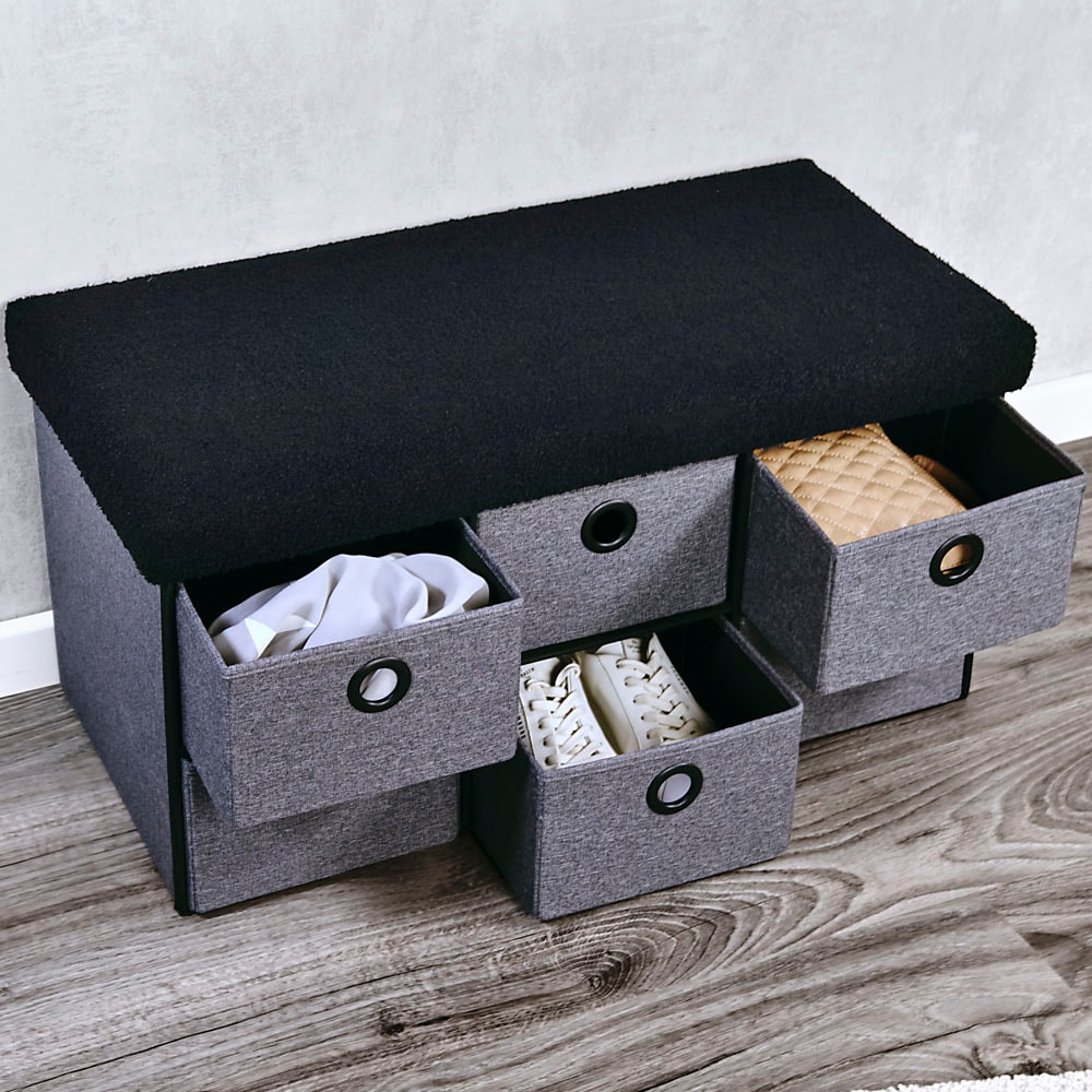 KESPER® Sitztruhe »KESPER Sitzbank mit Aufbewahrungsboxen«
