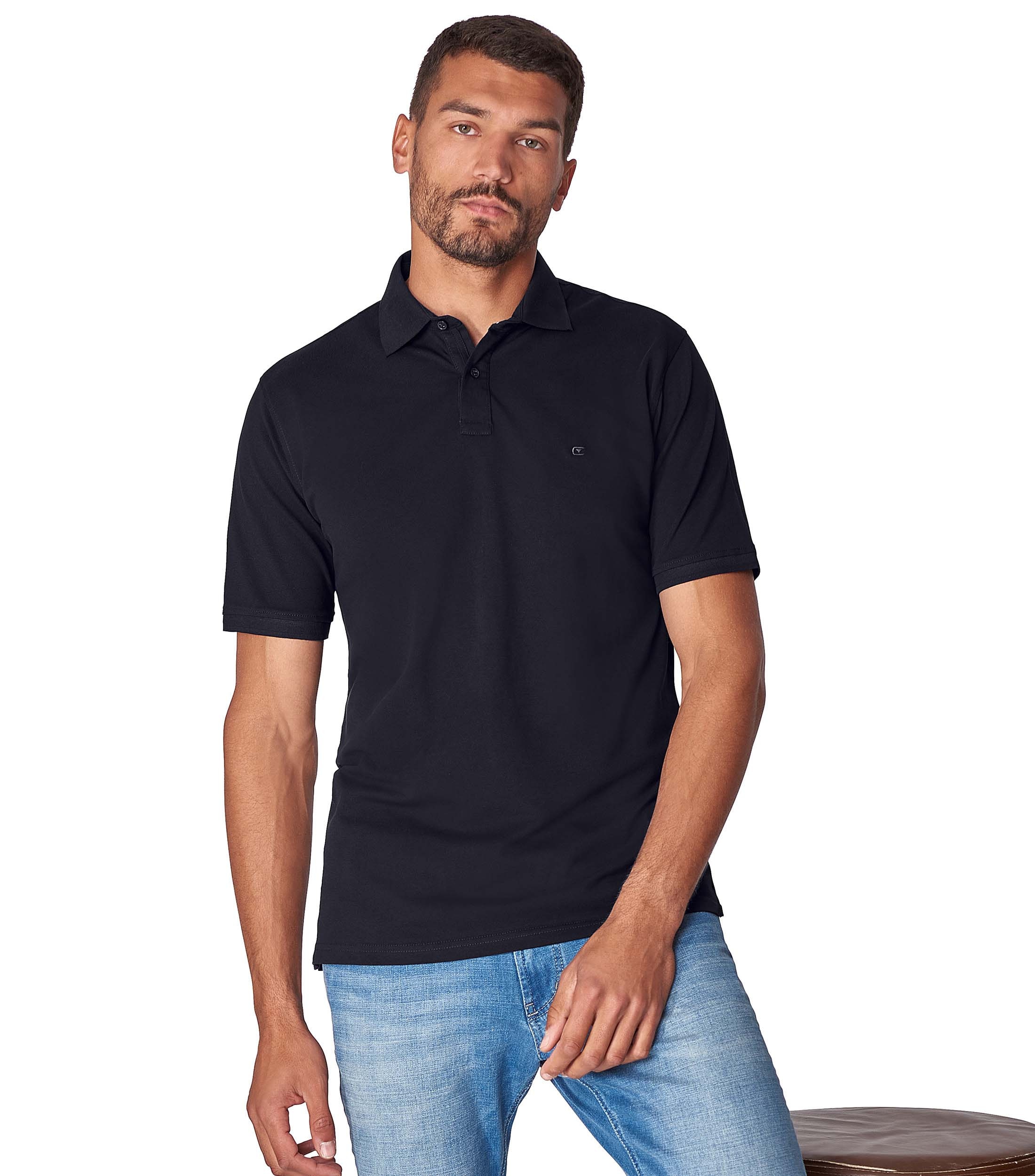 CASAMODA "CASAMODA Polo-Shirt uni"