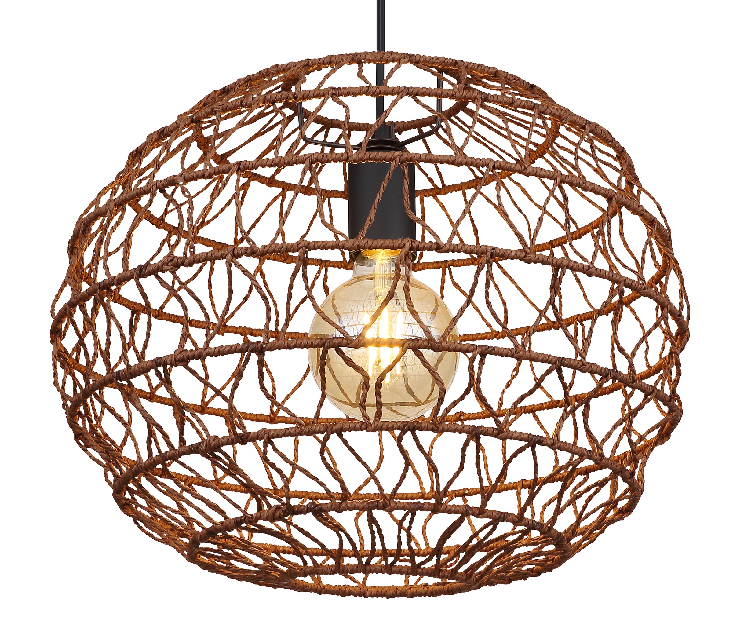 GLOBO LIGHTING Hängeleuchte »SENNI« E27 1 Stk. Hängeleuchte für Esszimmer, Papier