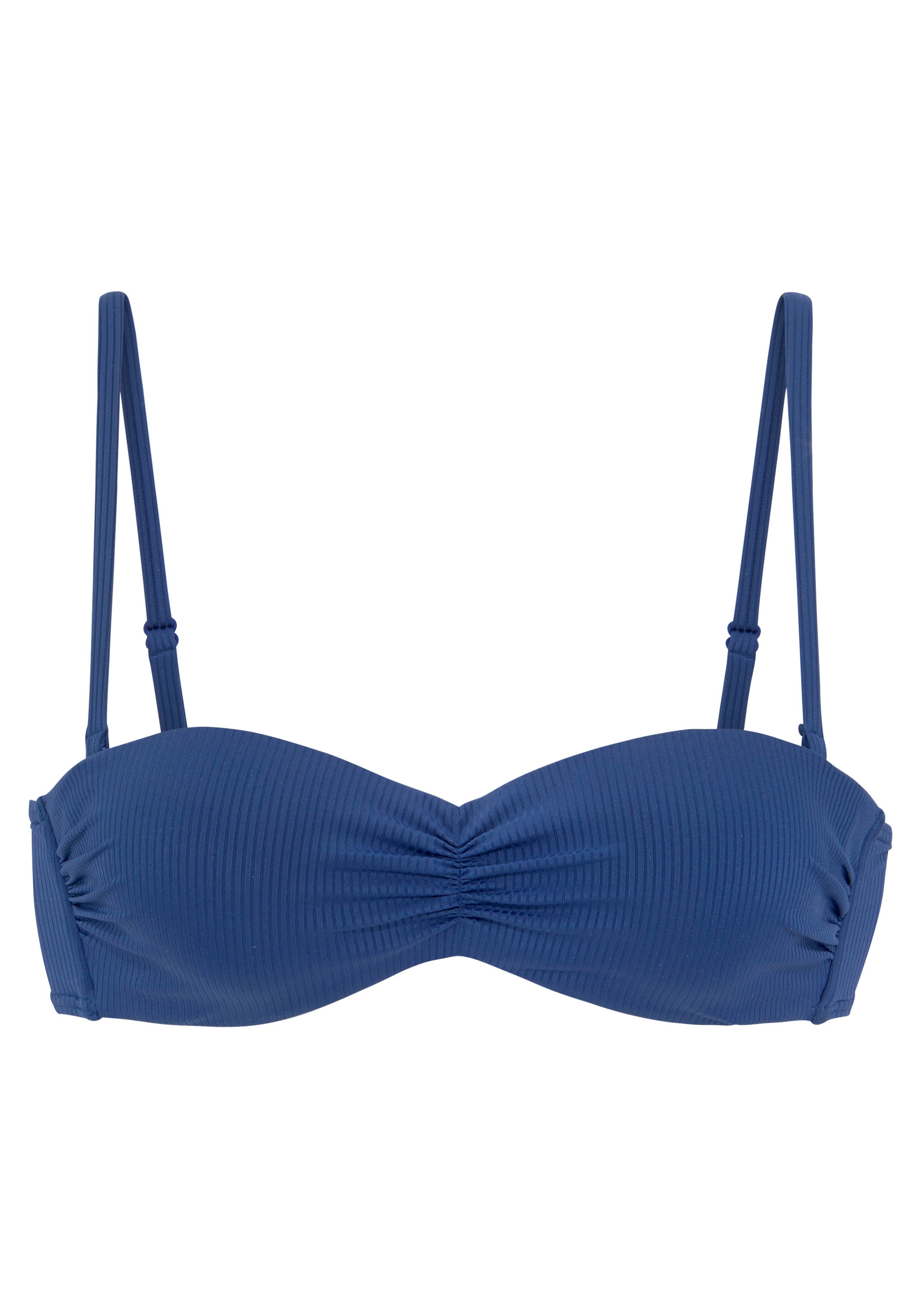 Venice Beach Bandeau-Bikini-Top "Lucky", aus gerippter Strukturware günstig online kaufen