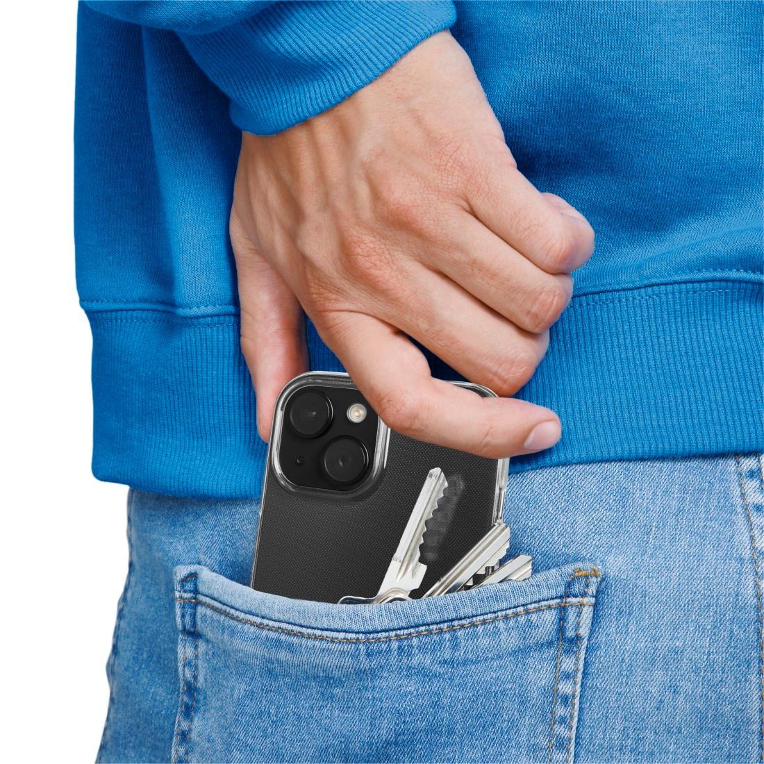 Hama Smartphone-Hülle »Handyhülle „Always Clear“ für iPhone 17 (kratzfest, ohne Vergilben)«