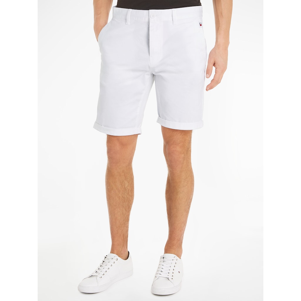 Tommy Jeans Chinoshorts »TJM SCANTON SHORT«, Markenstickerei