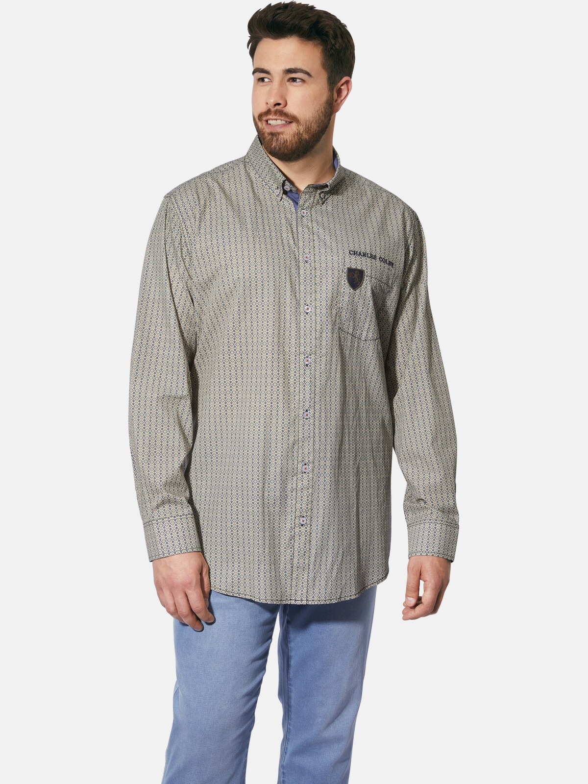 Charles Colby Langarmhemd "Hemd DUKE QUILLON" 1 günstig online kaufen