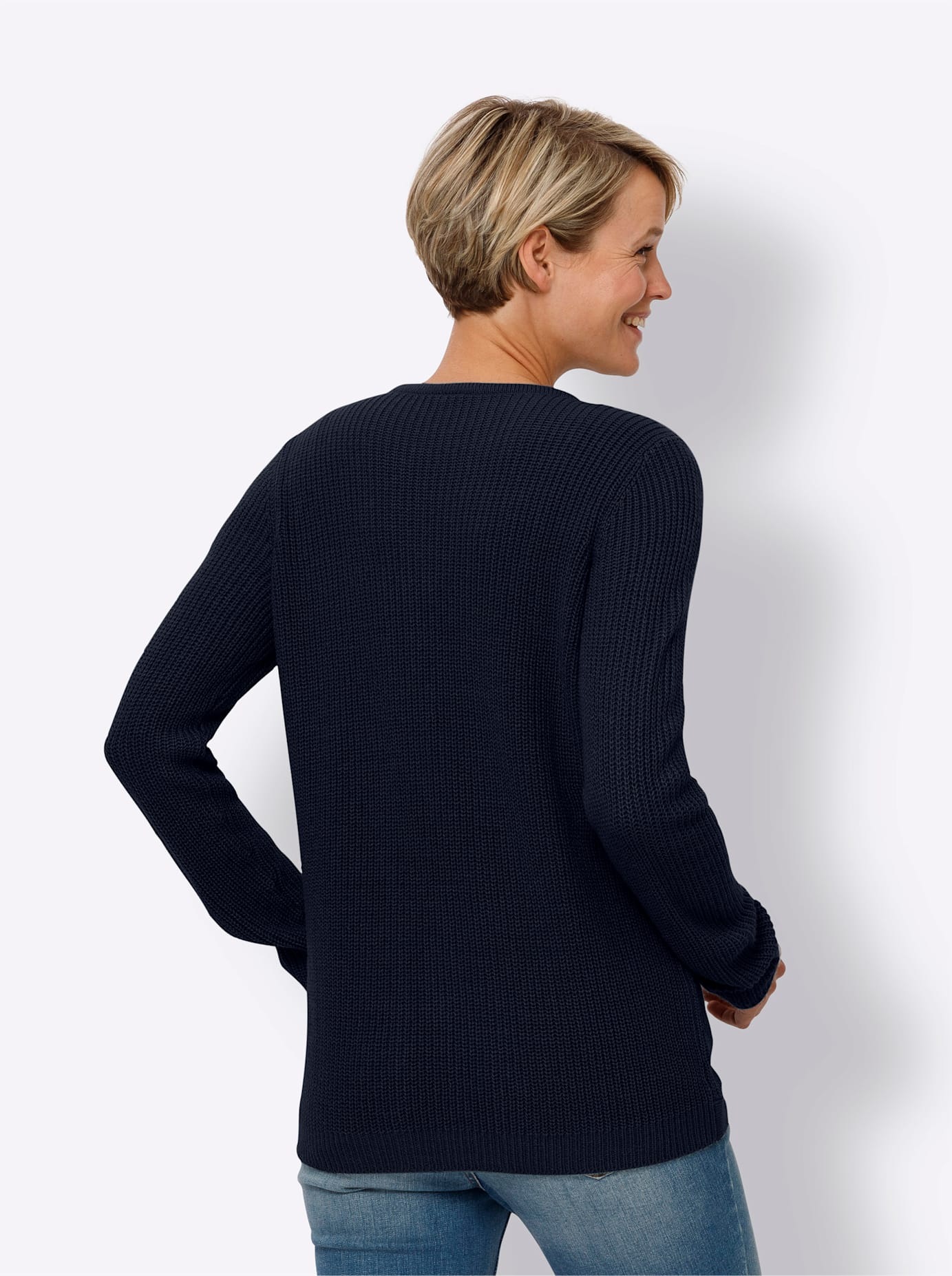 Classic Basics Strickpullover "Langarm-Pullover" günstig online kaufen