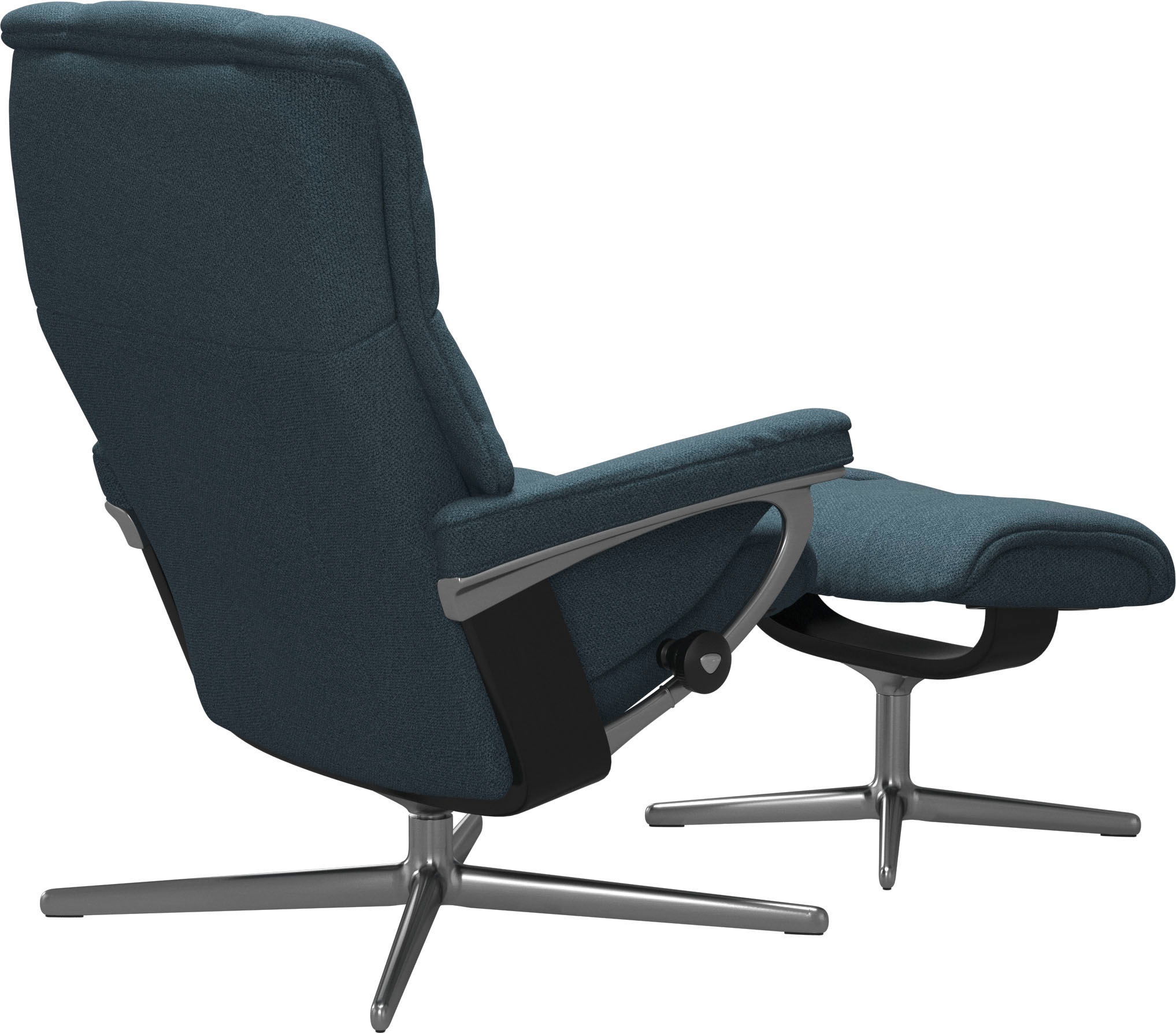 Stressless® Relaxsessel »Mayfair«, mit Cross Base, Größe S, M & L, Holzakzent Schwarz