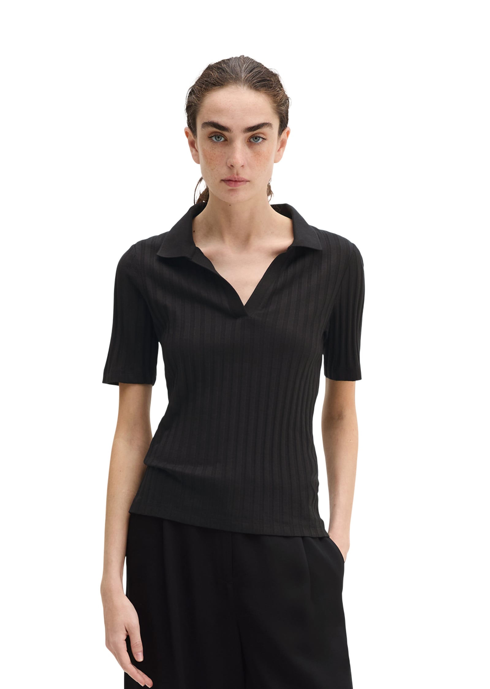Marc OPolo Poloshirt Pointelle slim mit TENCEL™ Modal